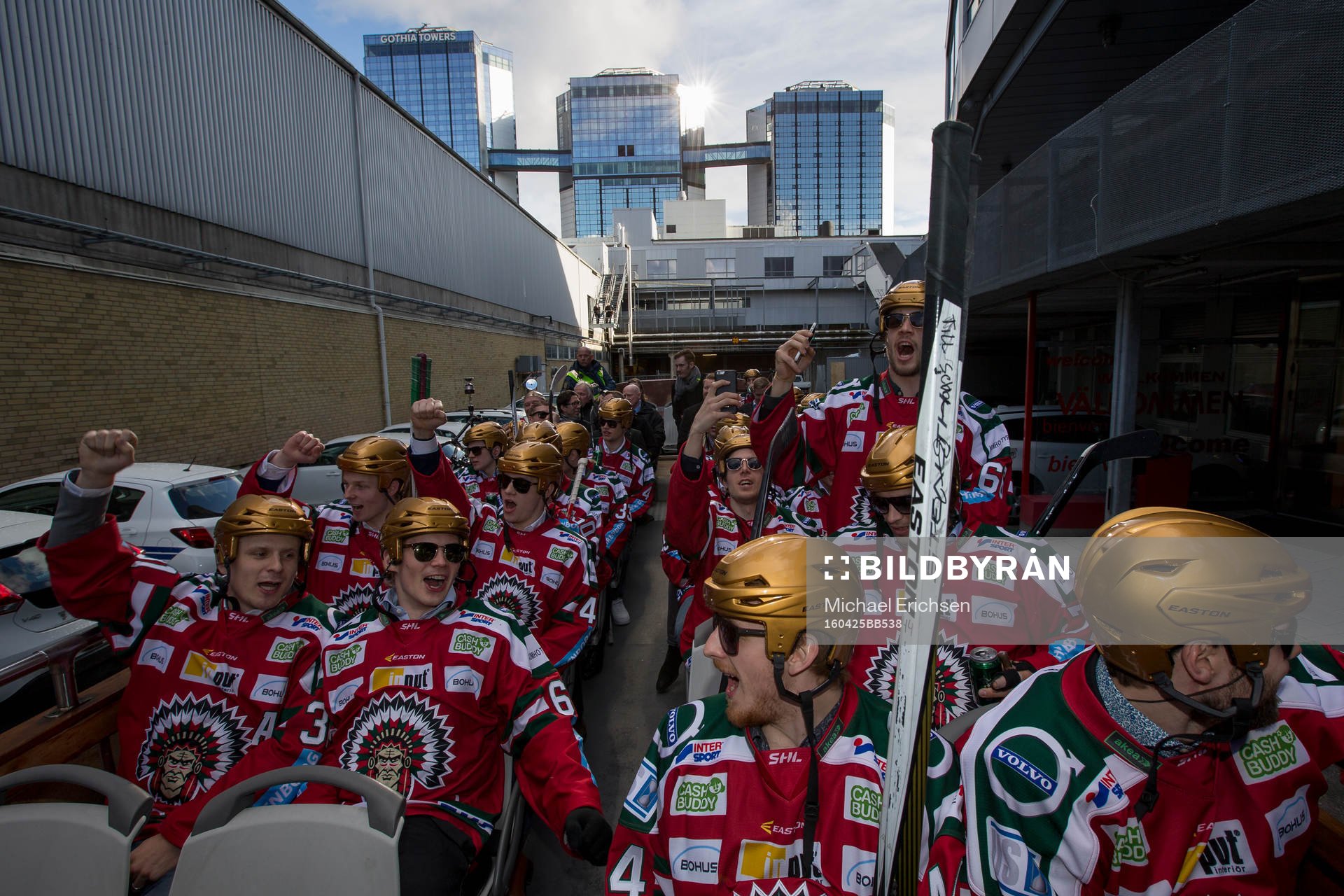 Frölunda i guldbussen