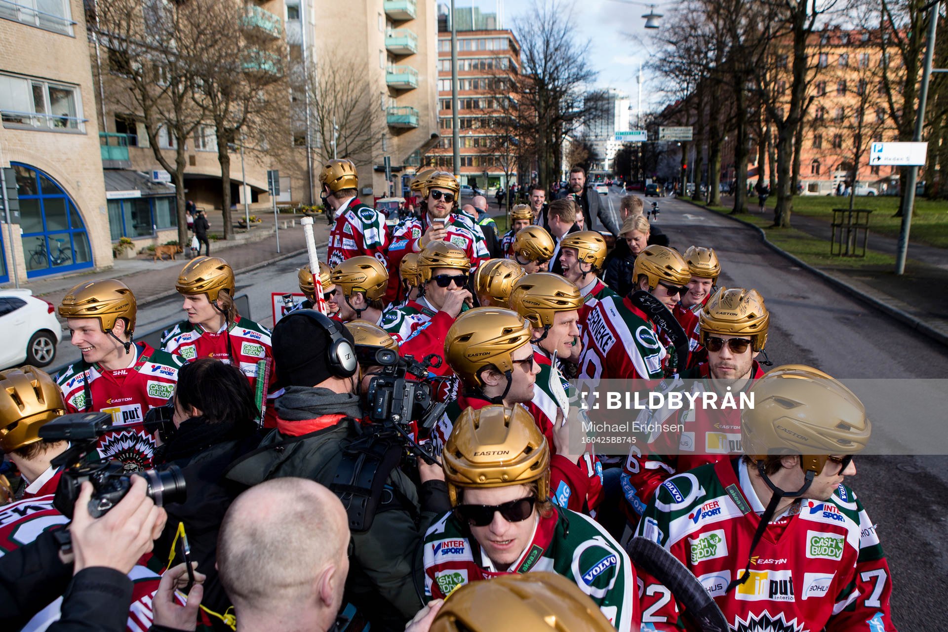 Frölunda på guldbussen