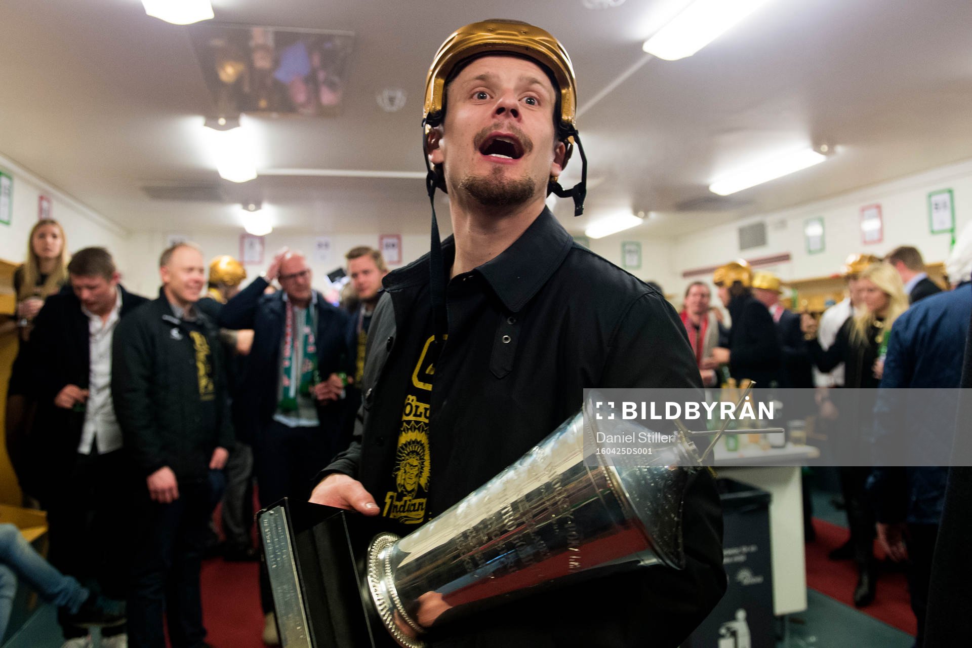 Nicklas Lasu med bucklan