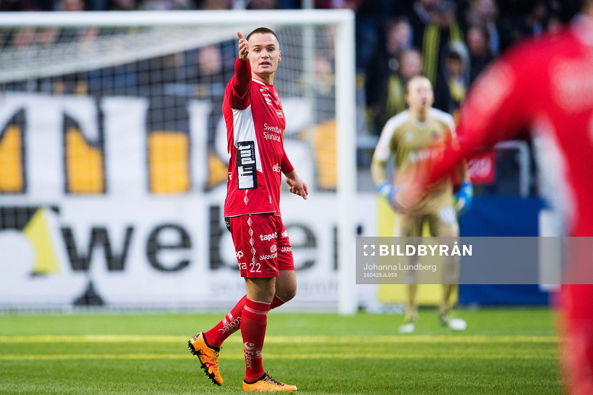 Elfsborgs Viktor Prodell reagerar