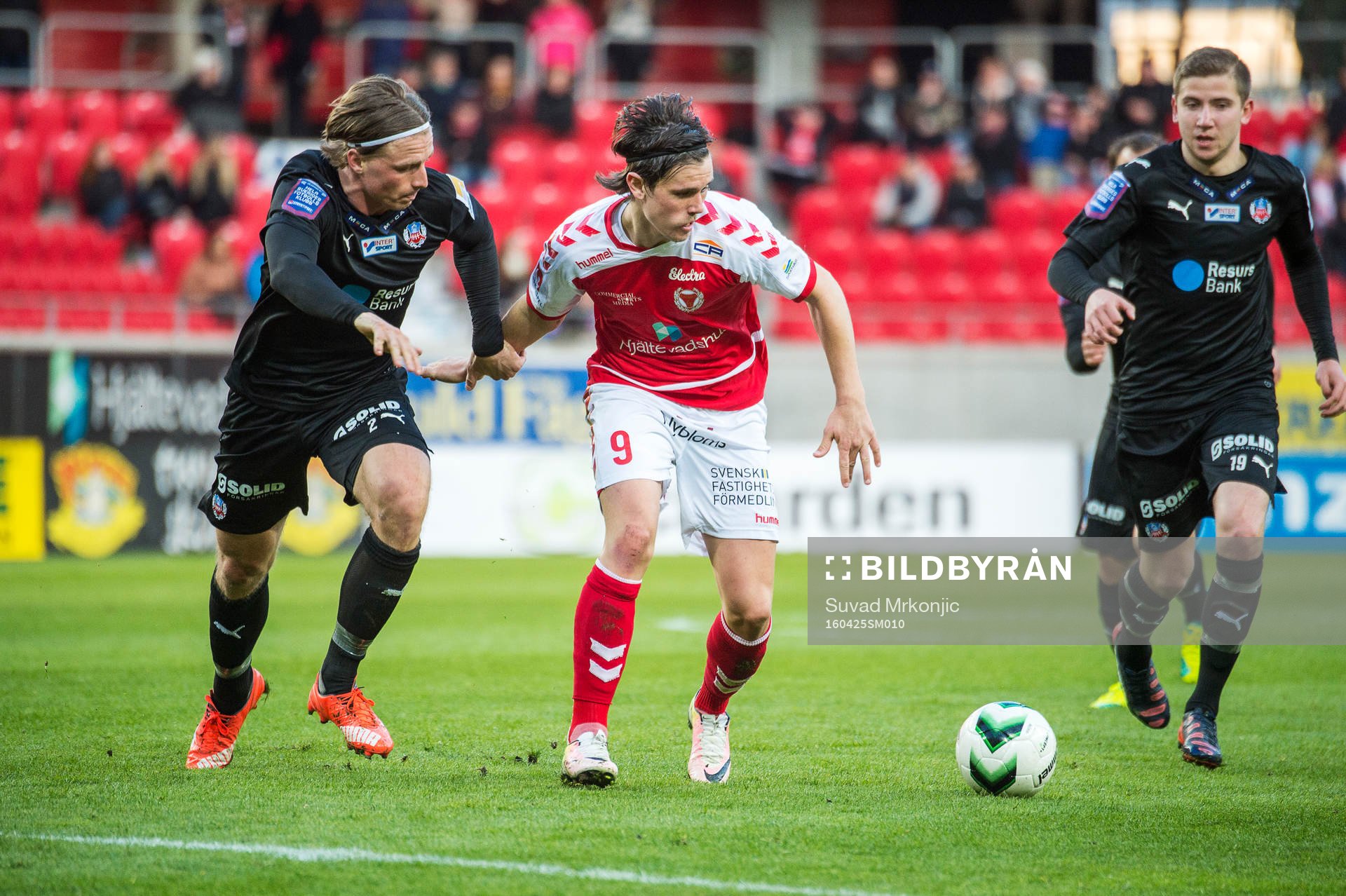 Kalmars Marcus Antonsson samt Helsingborgs  Carl Johansson