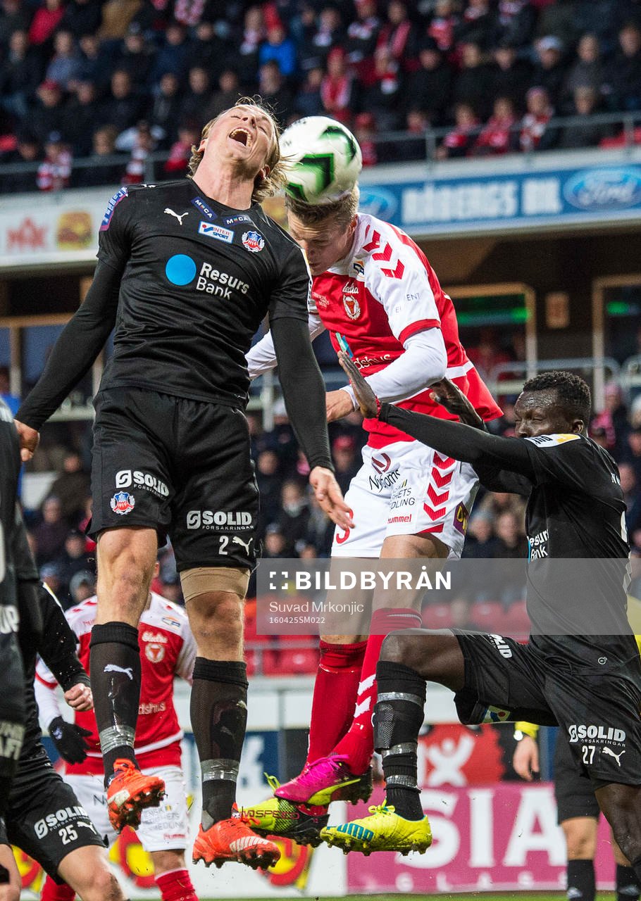 Kalmars Viktor Elm och Helsingborgs Carl Johansson samt