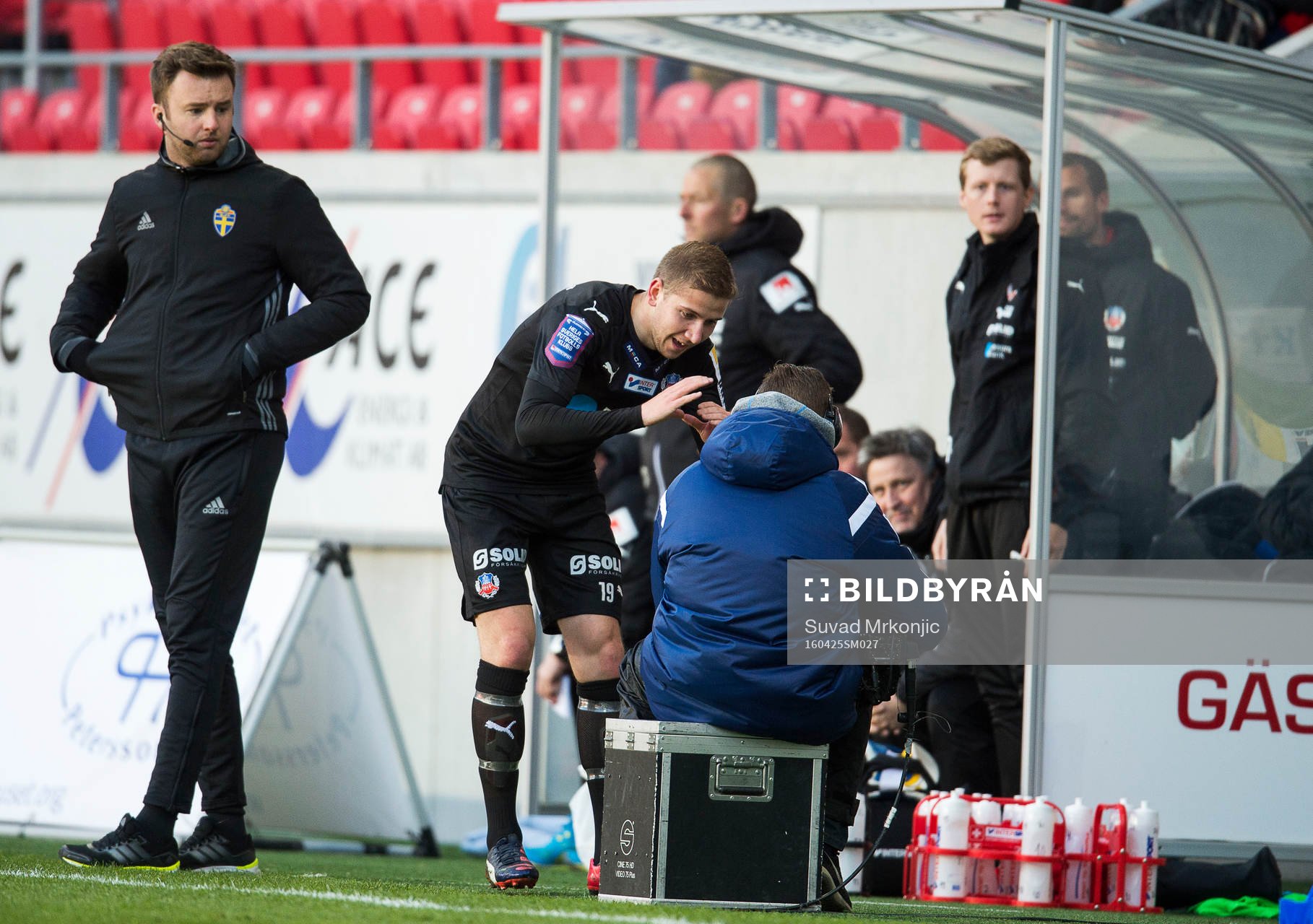 Helsingborgs Darijan Bojanić jublar