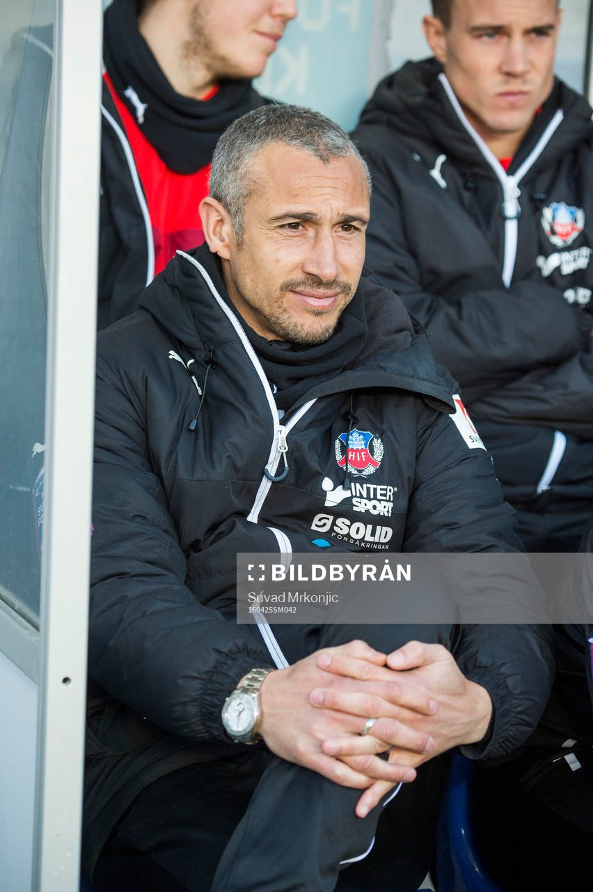 Helsingborgs manager Henrik Larsson