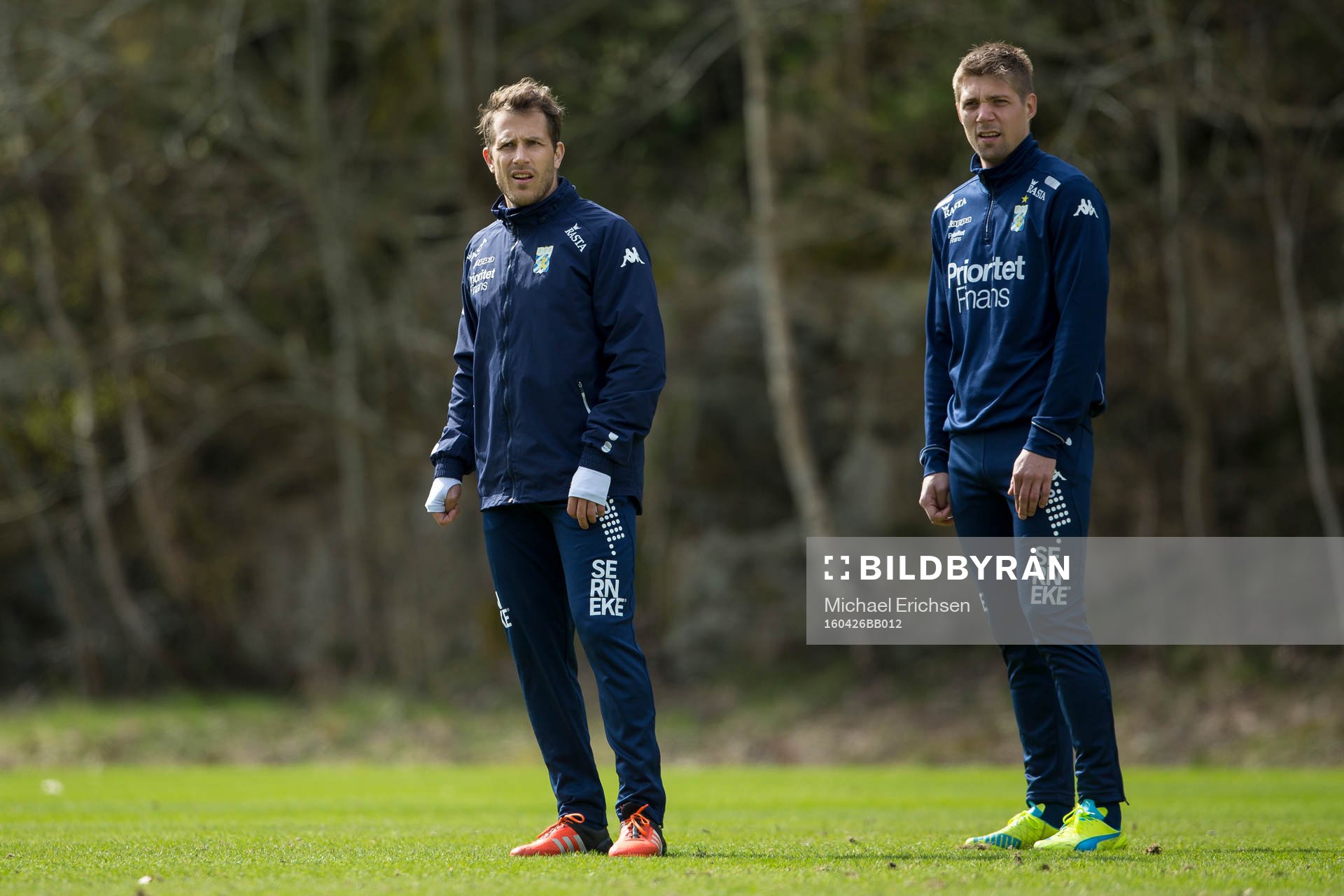 Tobias Hysén och Mikael Boman