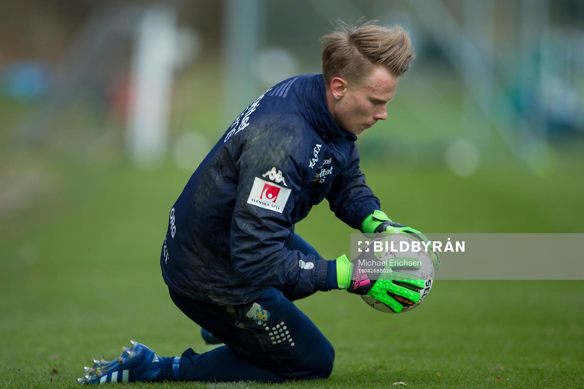 Målvakt Pontus Dahlberg