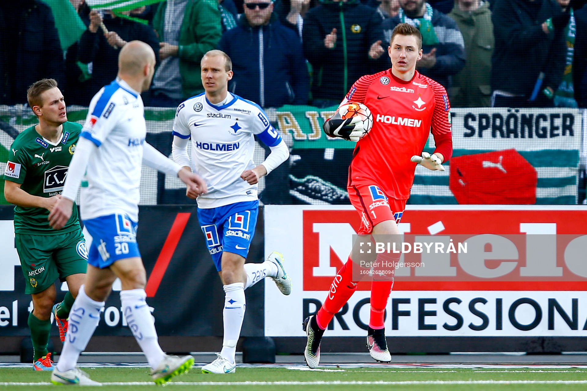 Norrköpings målvakt Andreas Vaikla