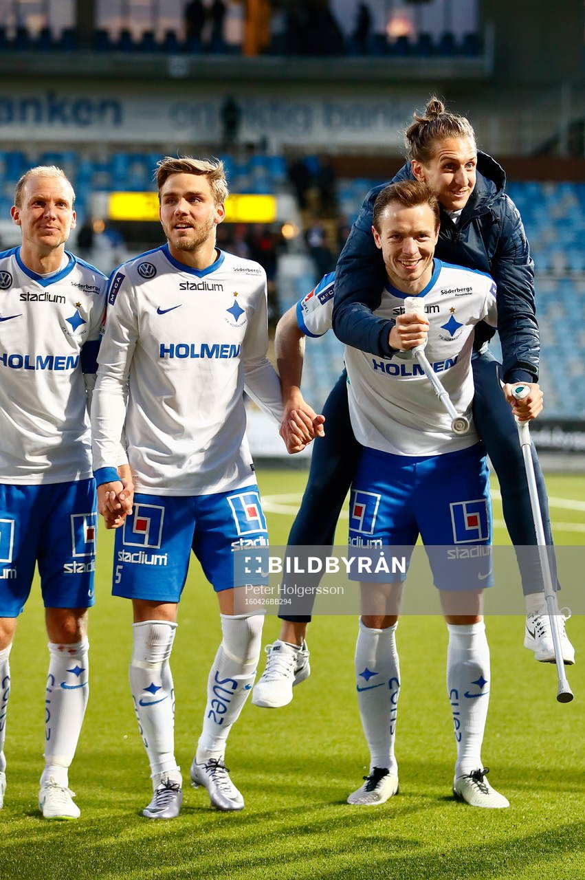 Norrköpings Andreas Johansson, Christoffer Nyman, Jón