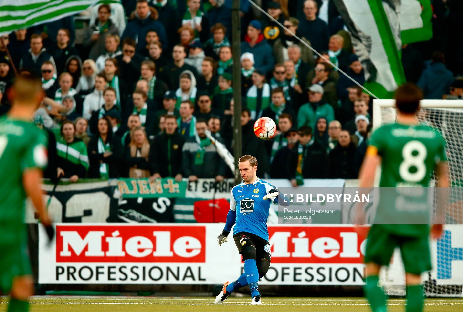 Hammarbys målvakt Ögmundur Kristinsson