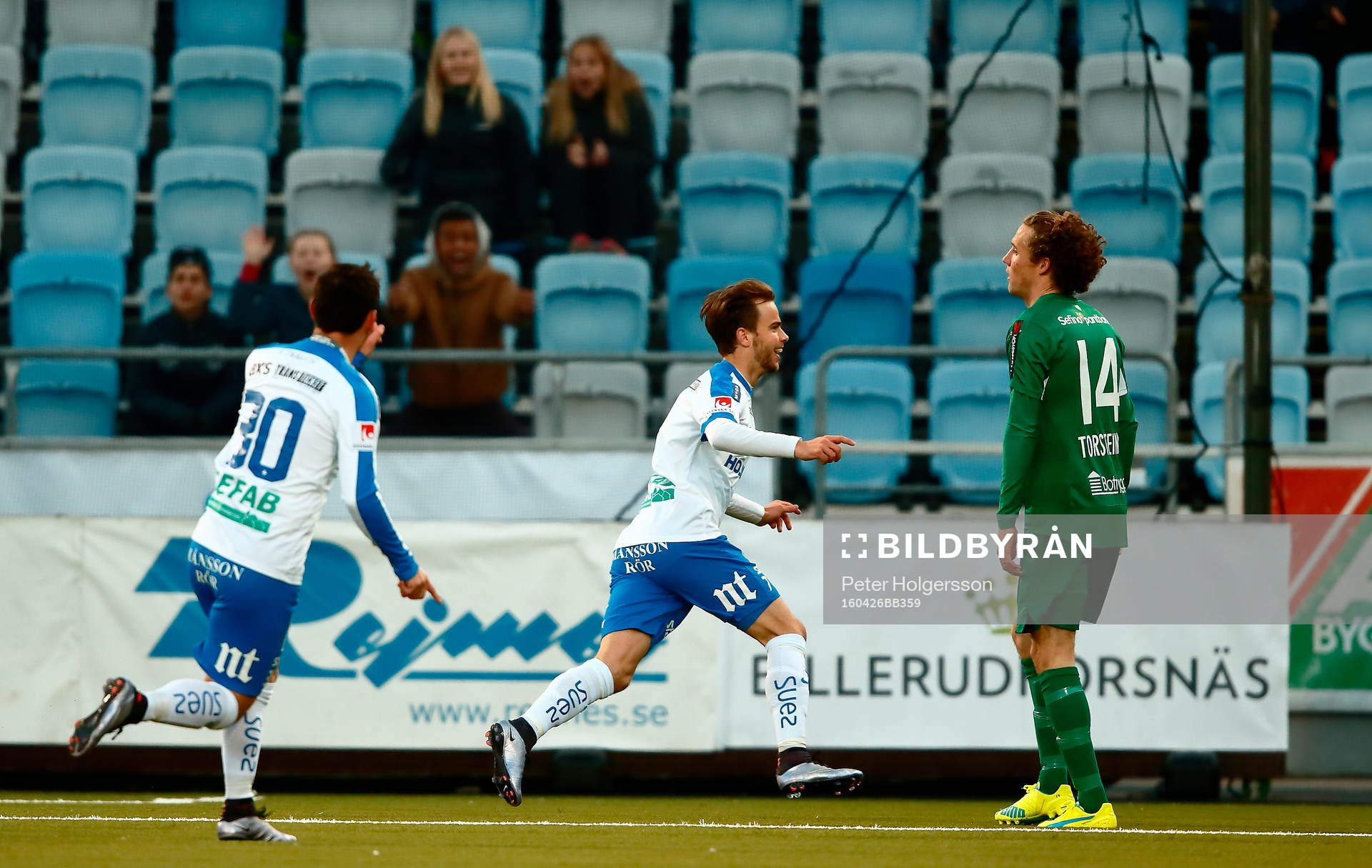 Norrköpings Andreas Blomqvist jublar