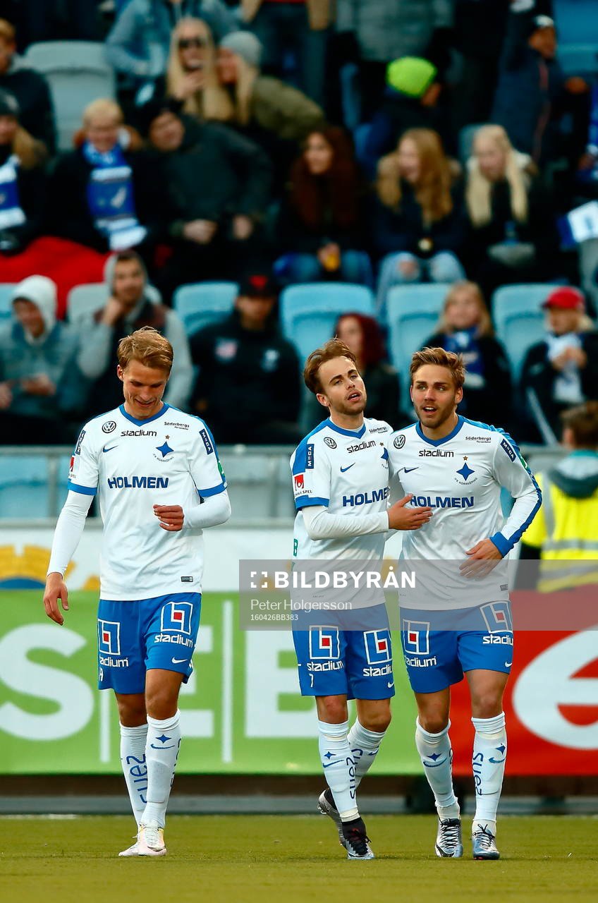 Norrköpings Sebastian Andersson, Andreas Blomqvist och
