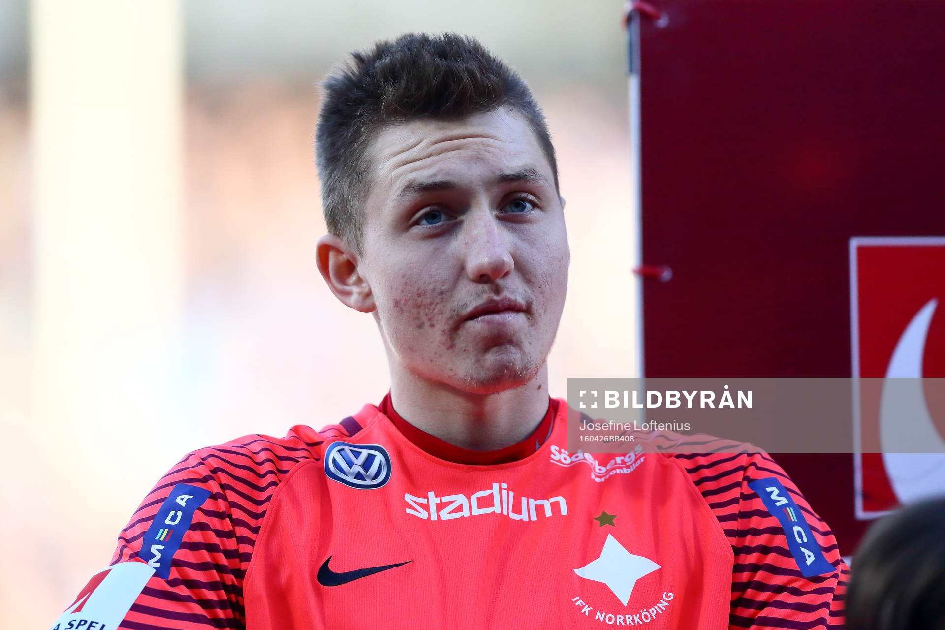 Norrköpings målvakt Andreas Vaikla