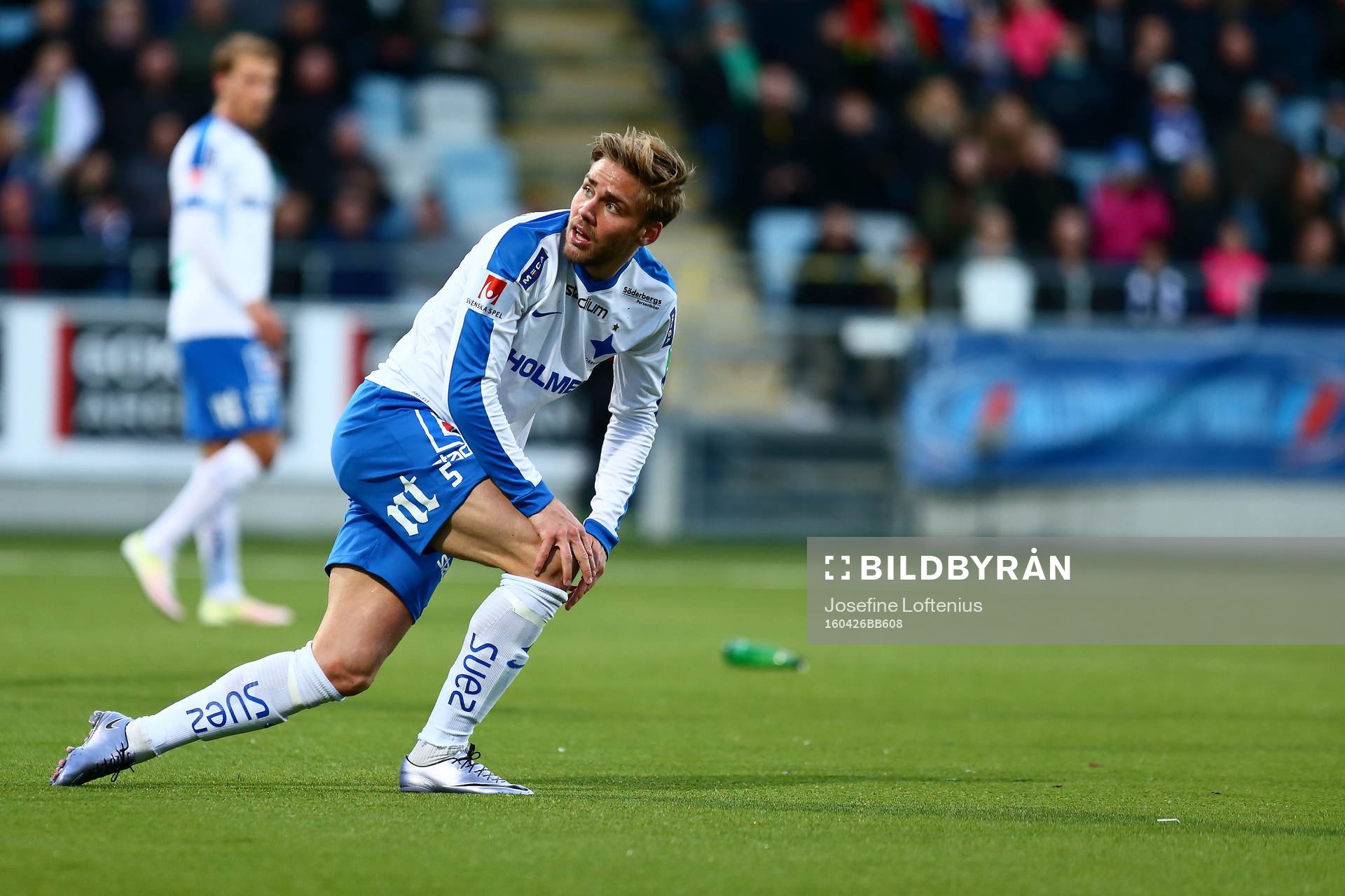 Norrköpings Christoffer Nyman i situationen som ska ge