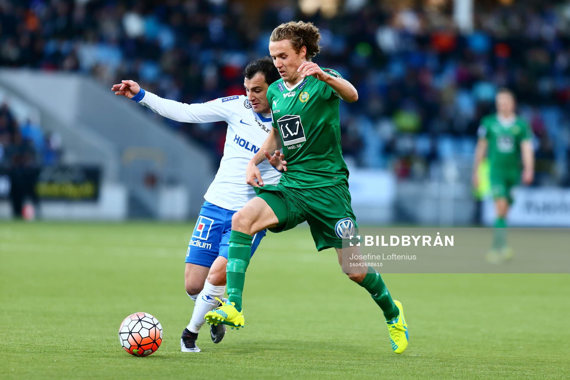 Norrköpings Nikola Tkalcic och Hammarbys Fredrik