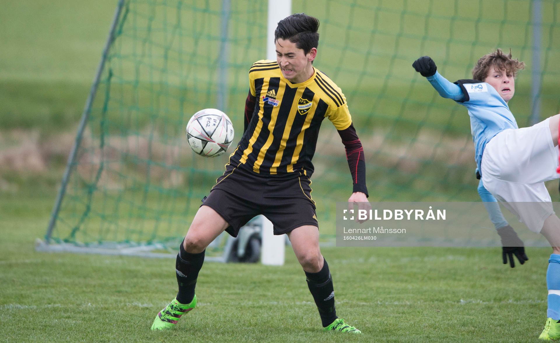i matchen i DM för pojkar födda 2002 mellan IFK
