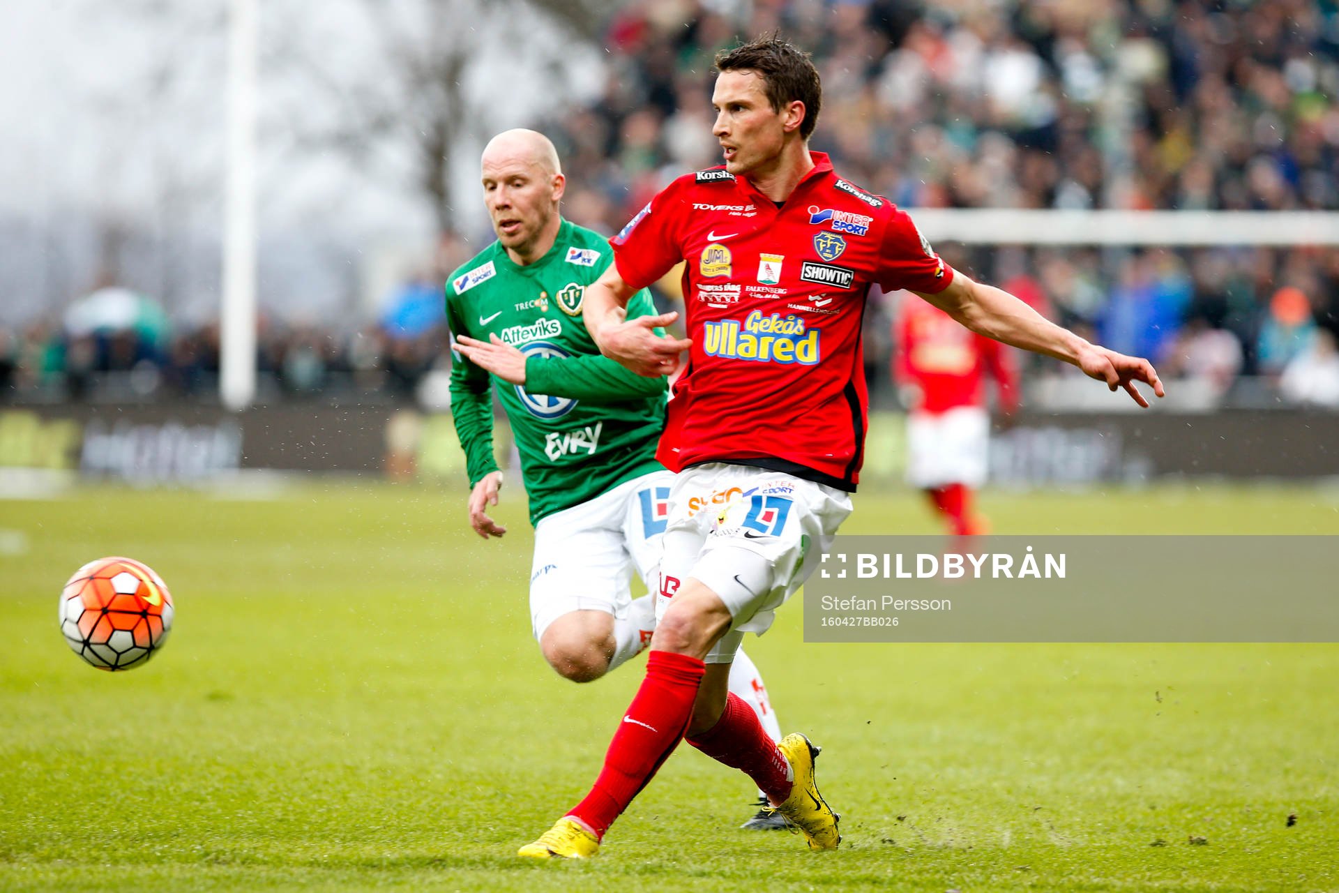 Jönköpings Viktor Rönneklev och Falkenbergs Thomas