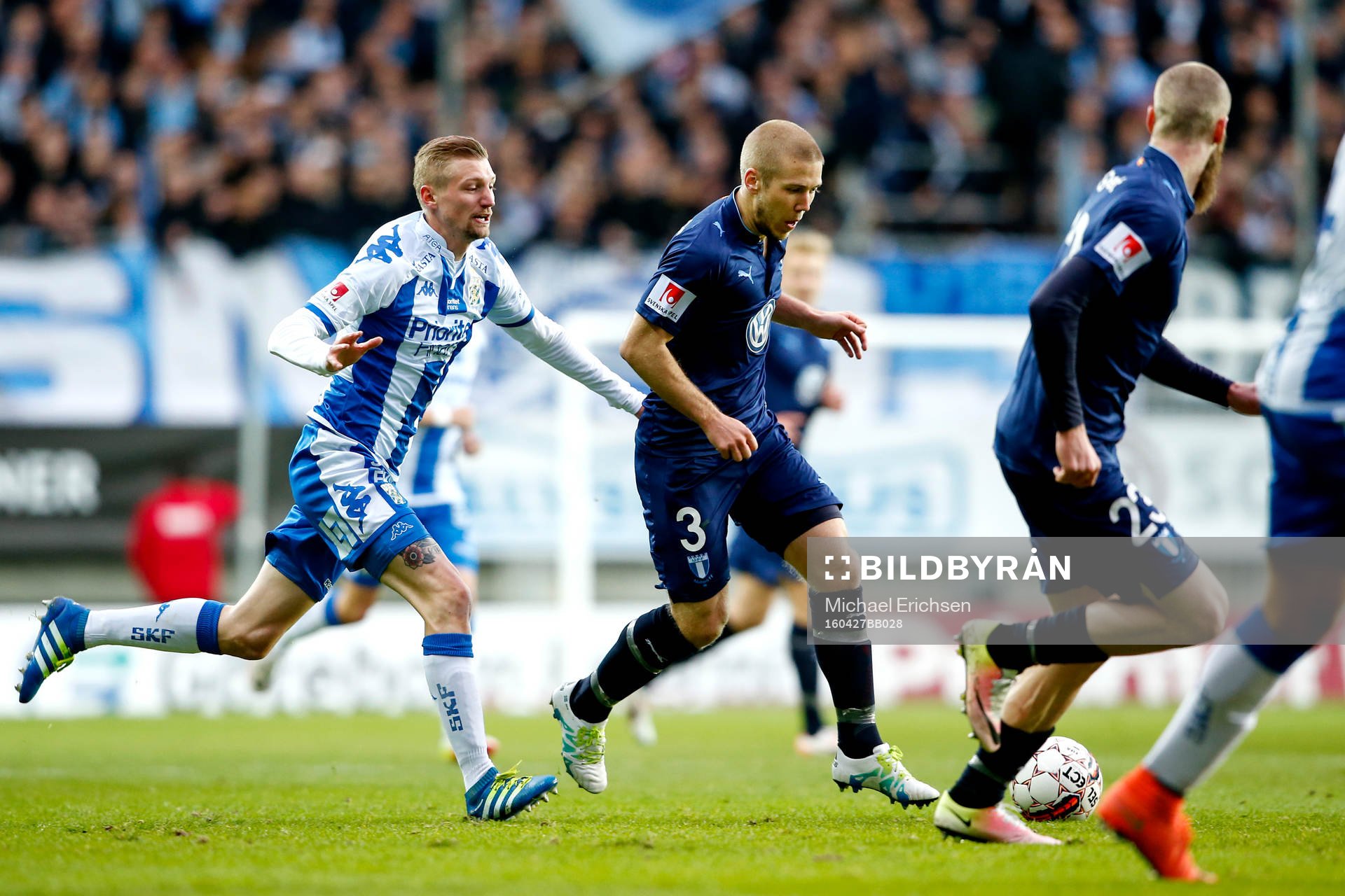 IFK Göteborgs Sebastian Eriksson och Malmö FFs Anton