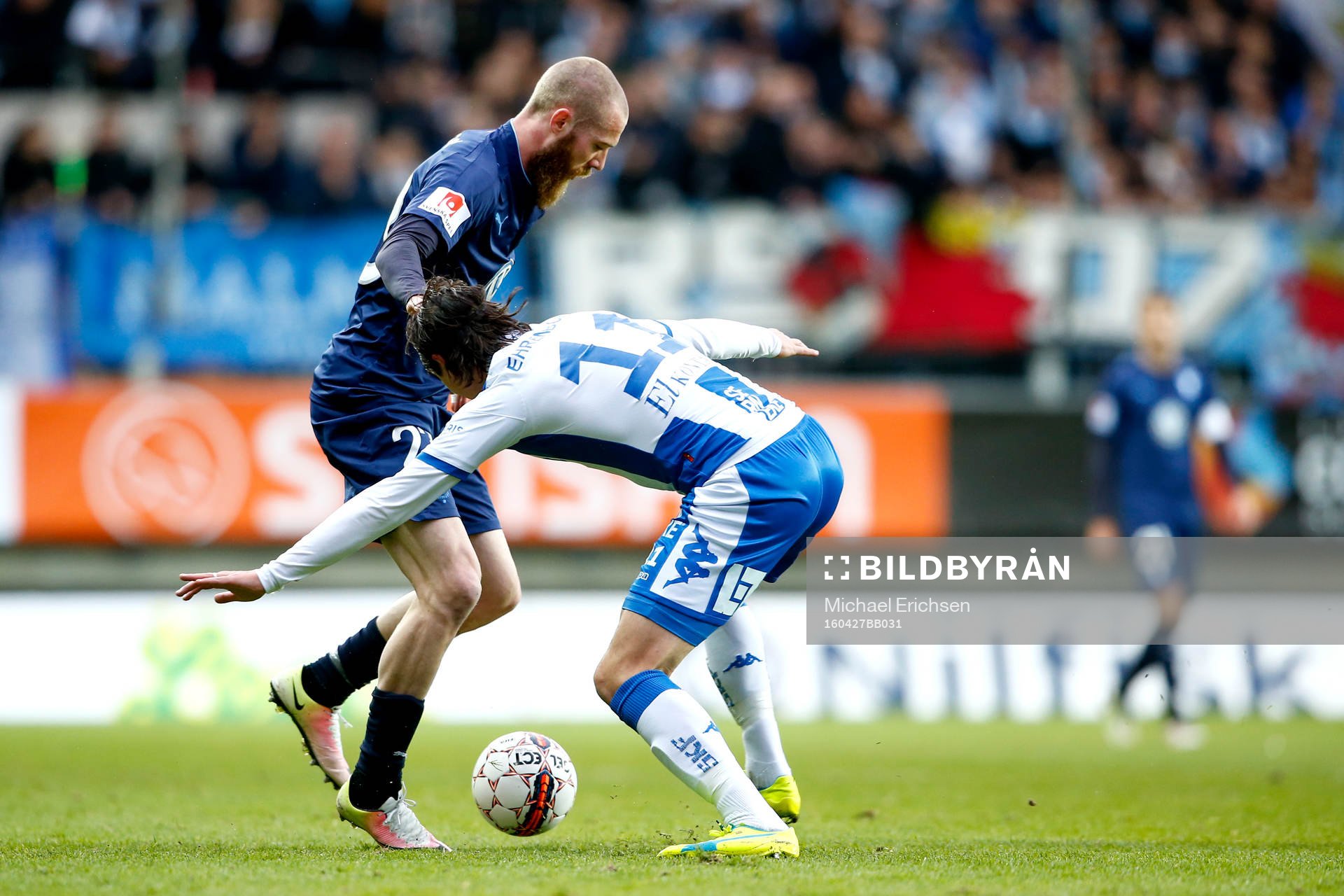 Malmö FFs Jo Inge Berget och IFK Göteborgs Martin