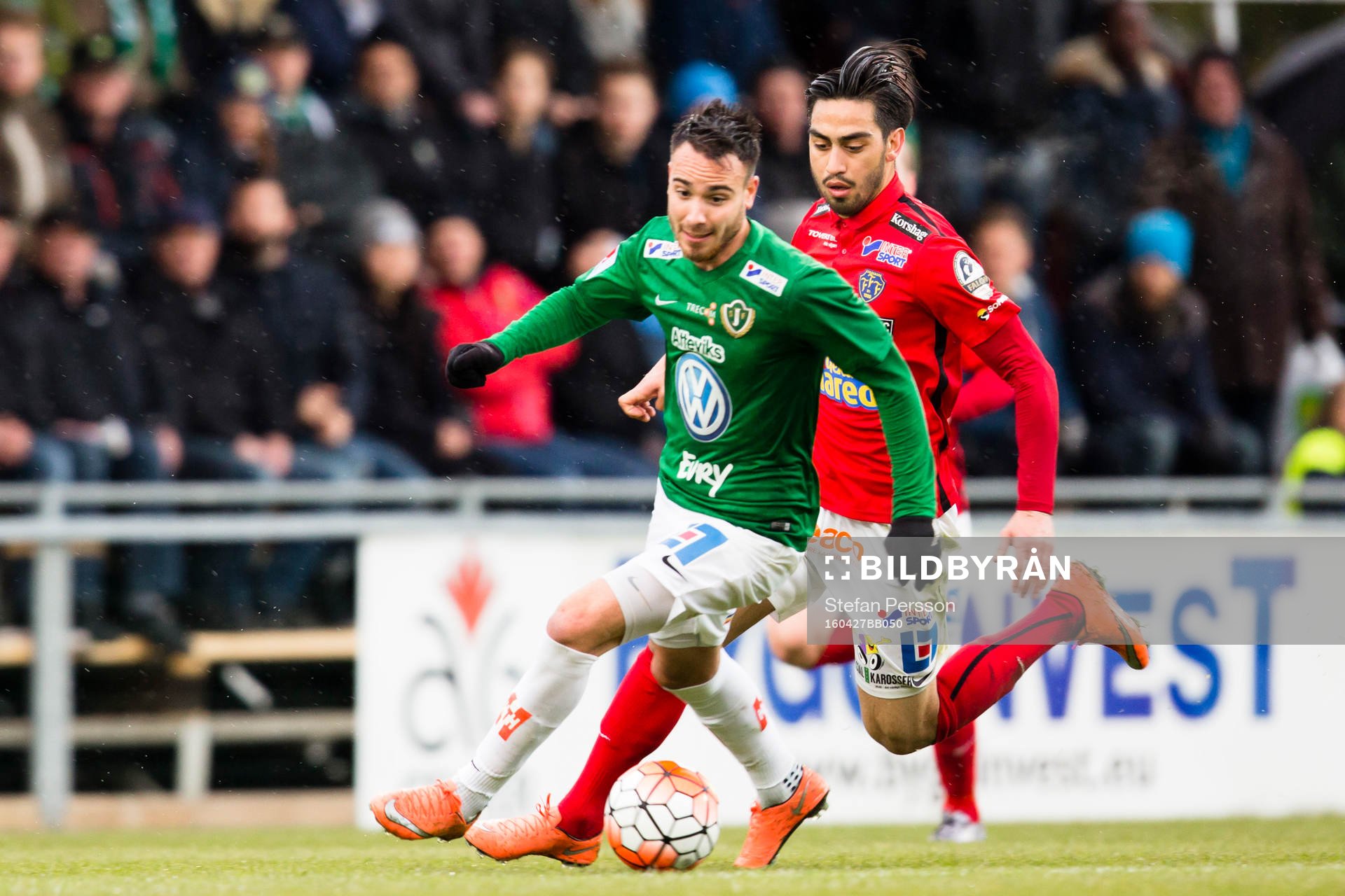 Jönköpings Dzenis Kozica  och Falkenbergs Amin Nazari