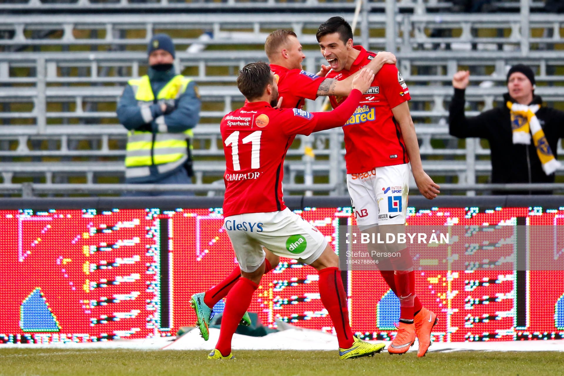 Falkenbergs Zlatan Krizanovic jublar