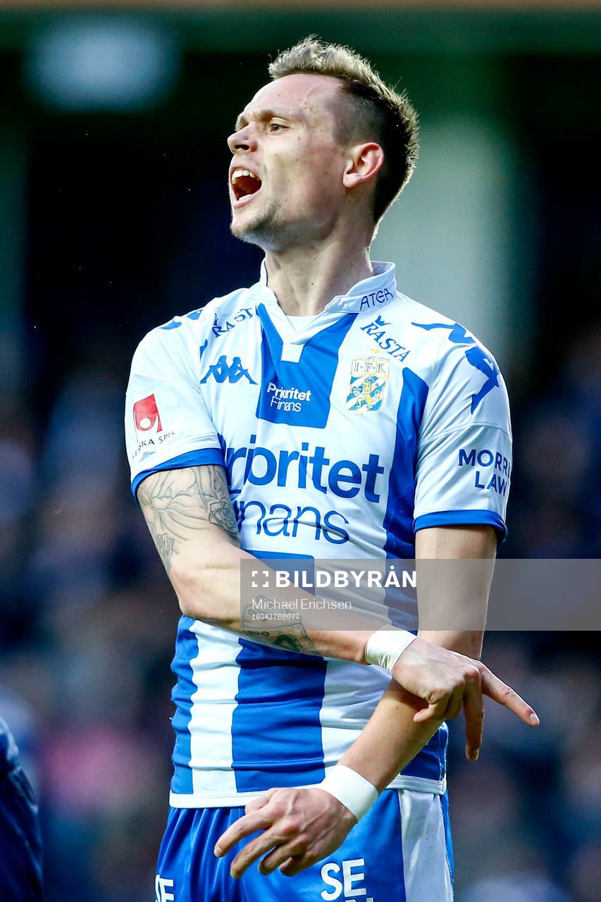 IFK Göteborgs Jakob Ankersen deppar