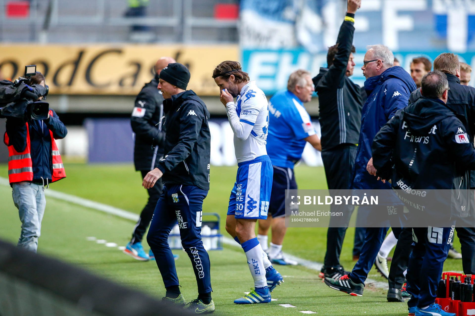 under fotbollsmatchen i Allsvenskan mellan IFK Göteborg