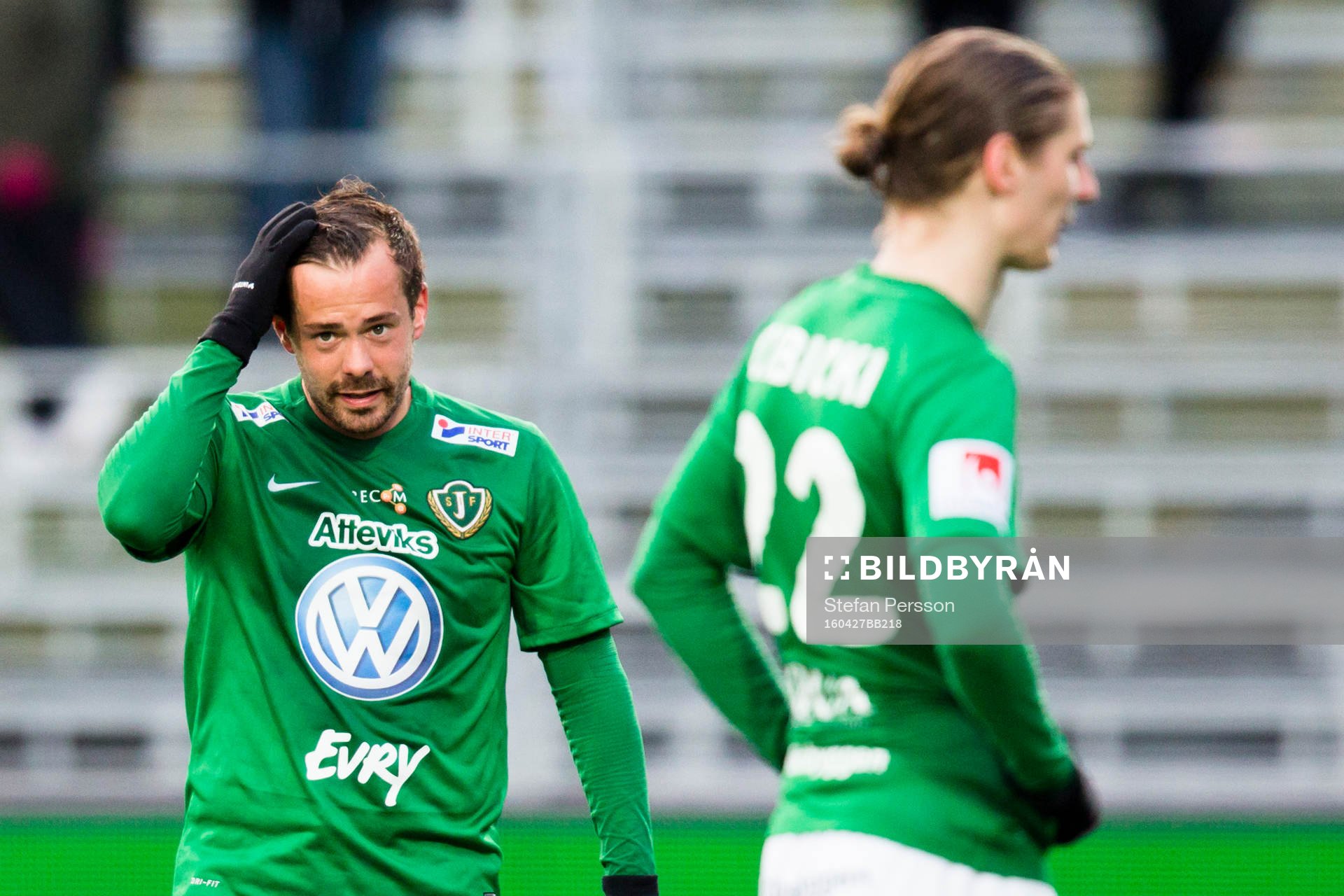 Jönköpings Fredric Fendrich och Pawel Cibicki