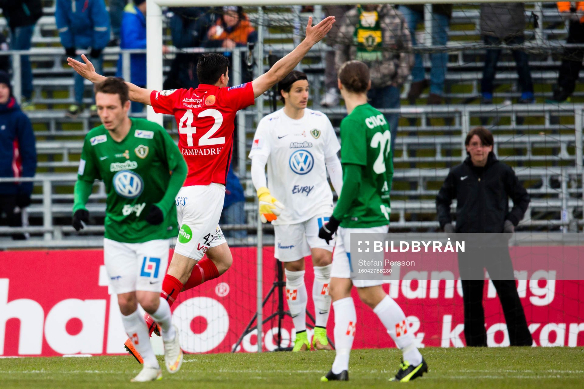 Falkenbergs Zlatan Krizanovic jublar