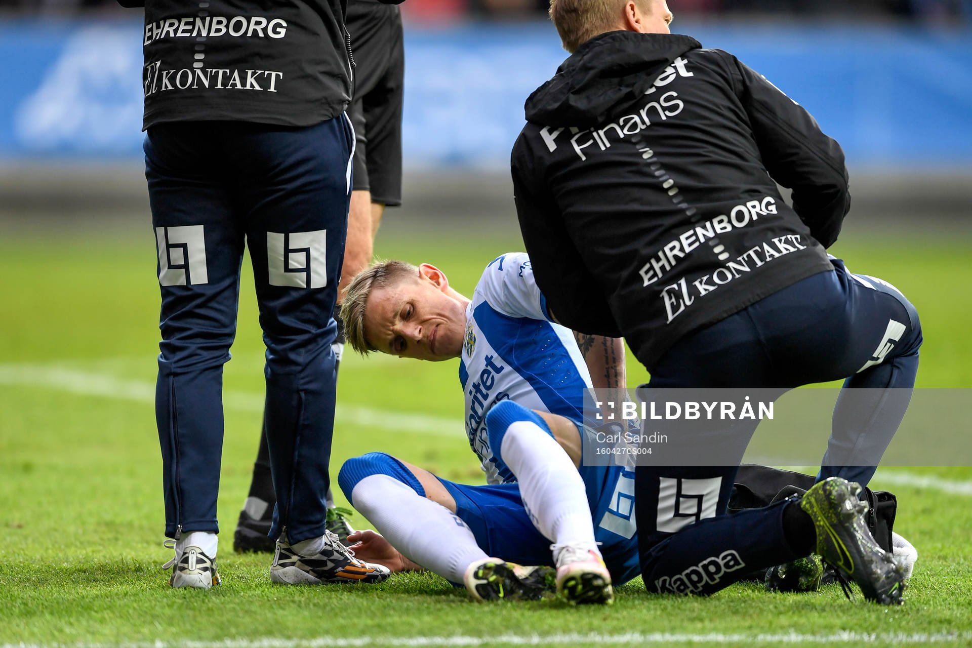 IFK Göteborgs Sören Rieks får utgå pga skada