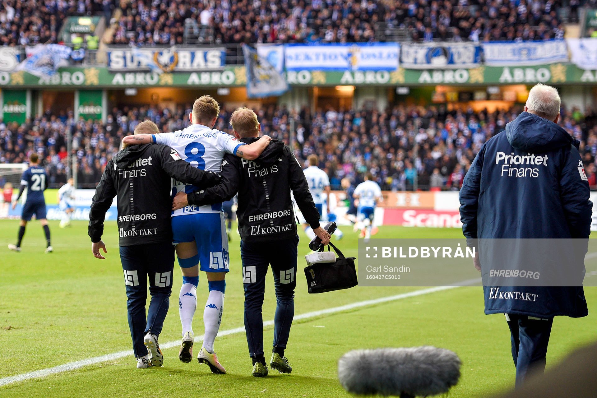 IFK Göteborgs Sören Rieks får utgå pga skada