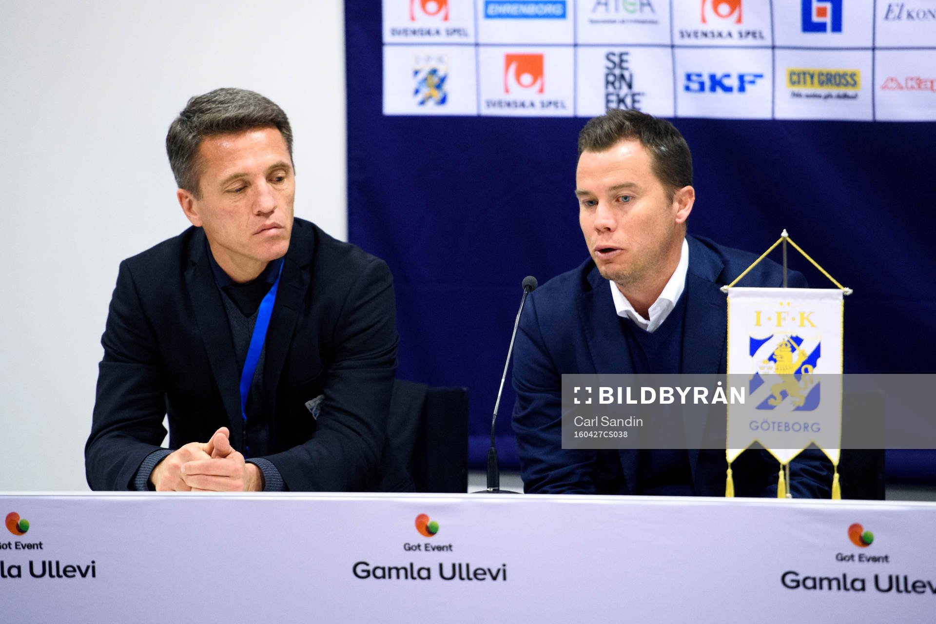 IFK Göteborgs klubbdirektör och sportchef Mats Green och