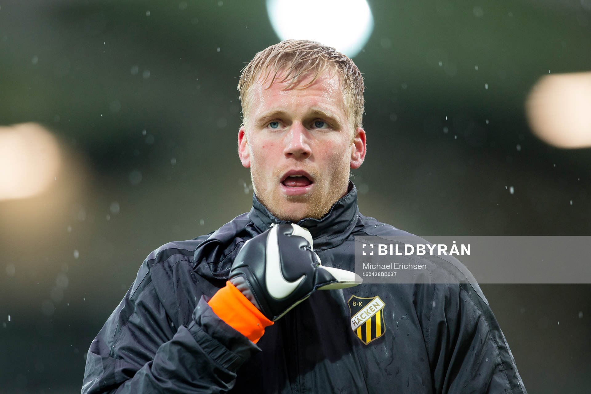 Häckens målvakt Peter Abrahamsson