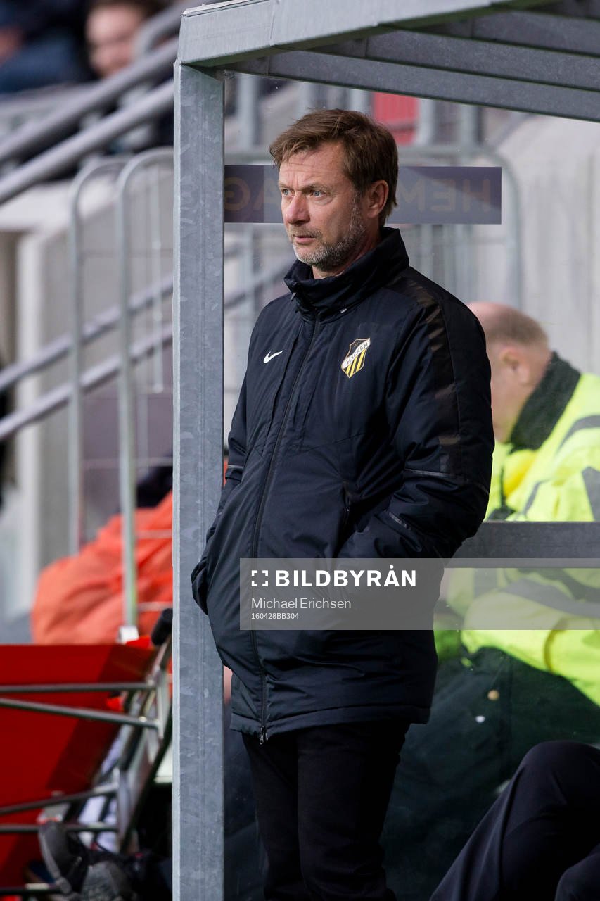 Häckens tränare Peter Gerhardsson