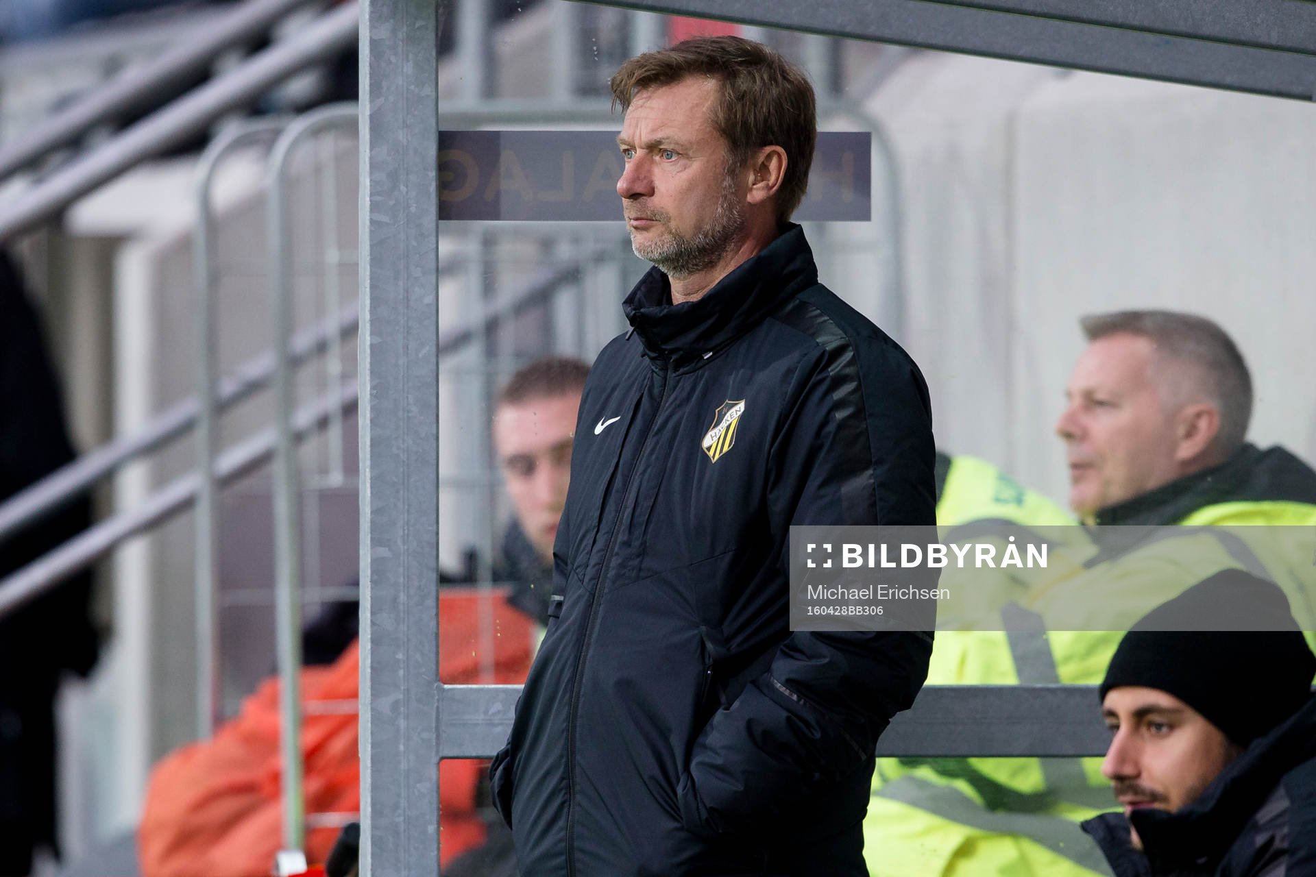 Häckens tränare Peter Gerhardsson