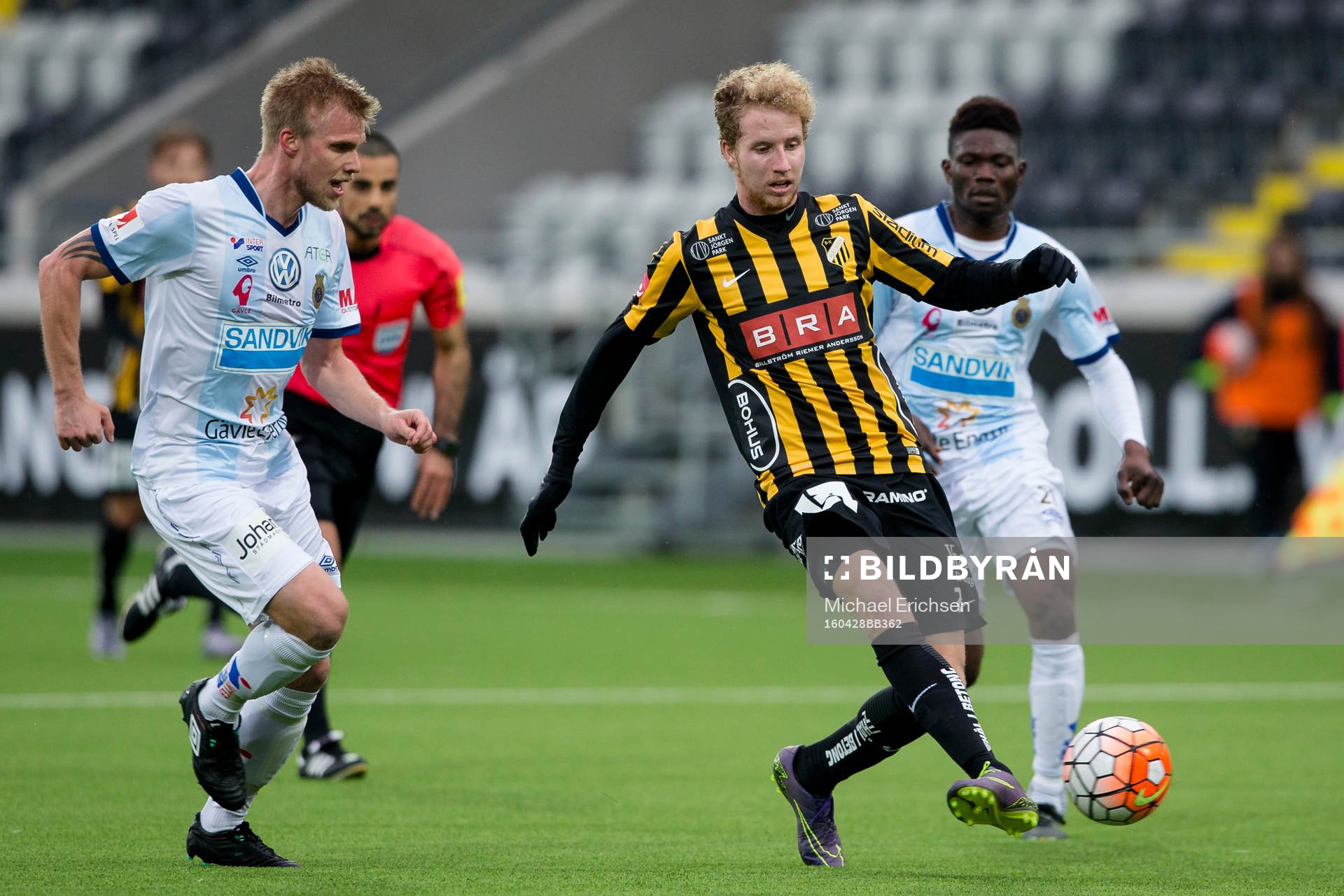 Gefles Robin Nilsson och Häckens Samuel Gustafson