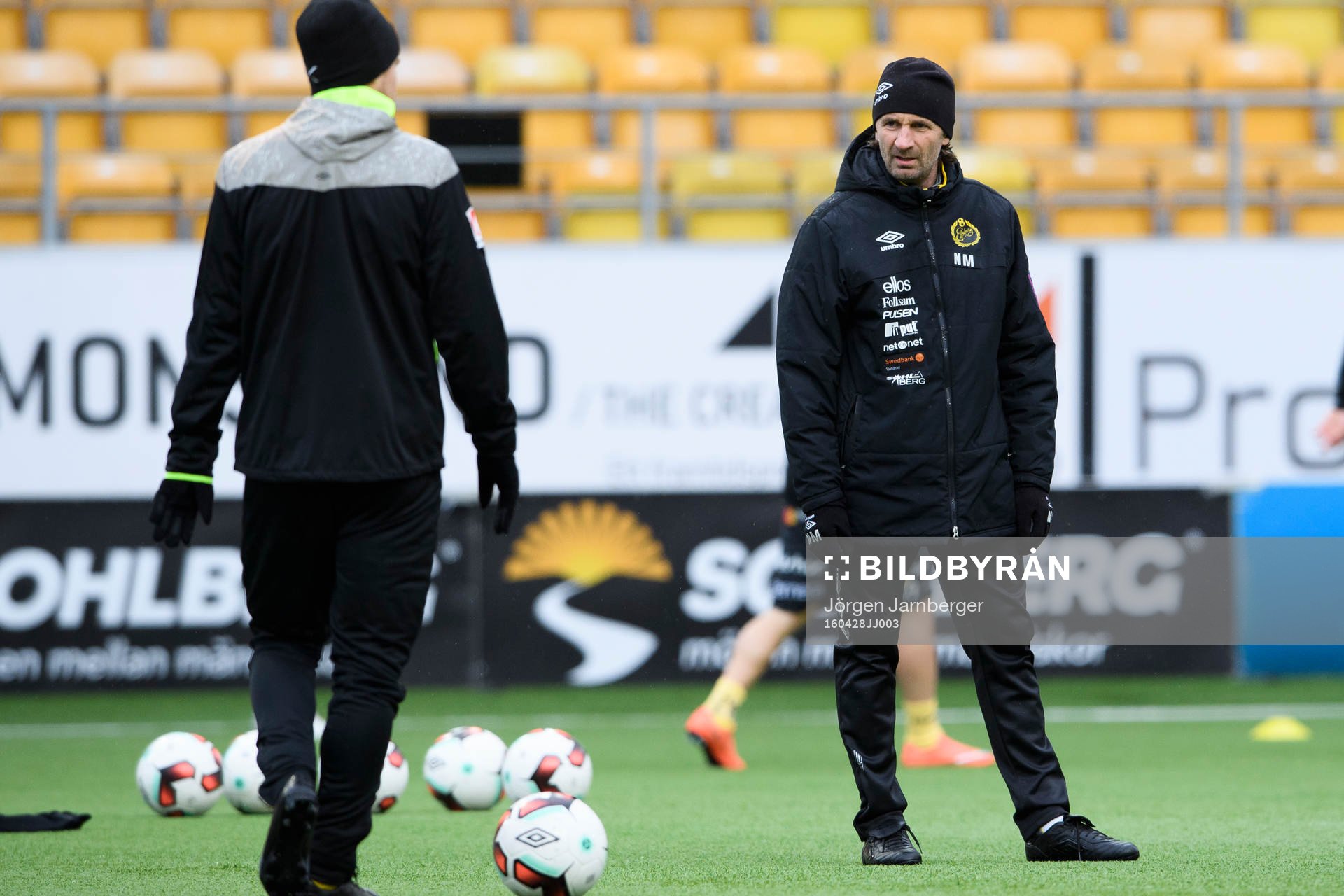 Elfsborgs assisterande tränare Nemanja Miljanovic