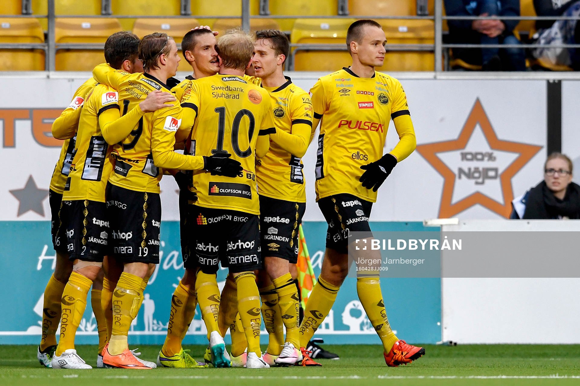 Elfsborgs Lasse Nilsson jublar