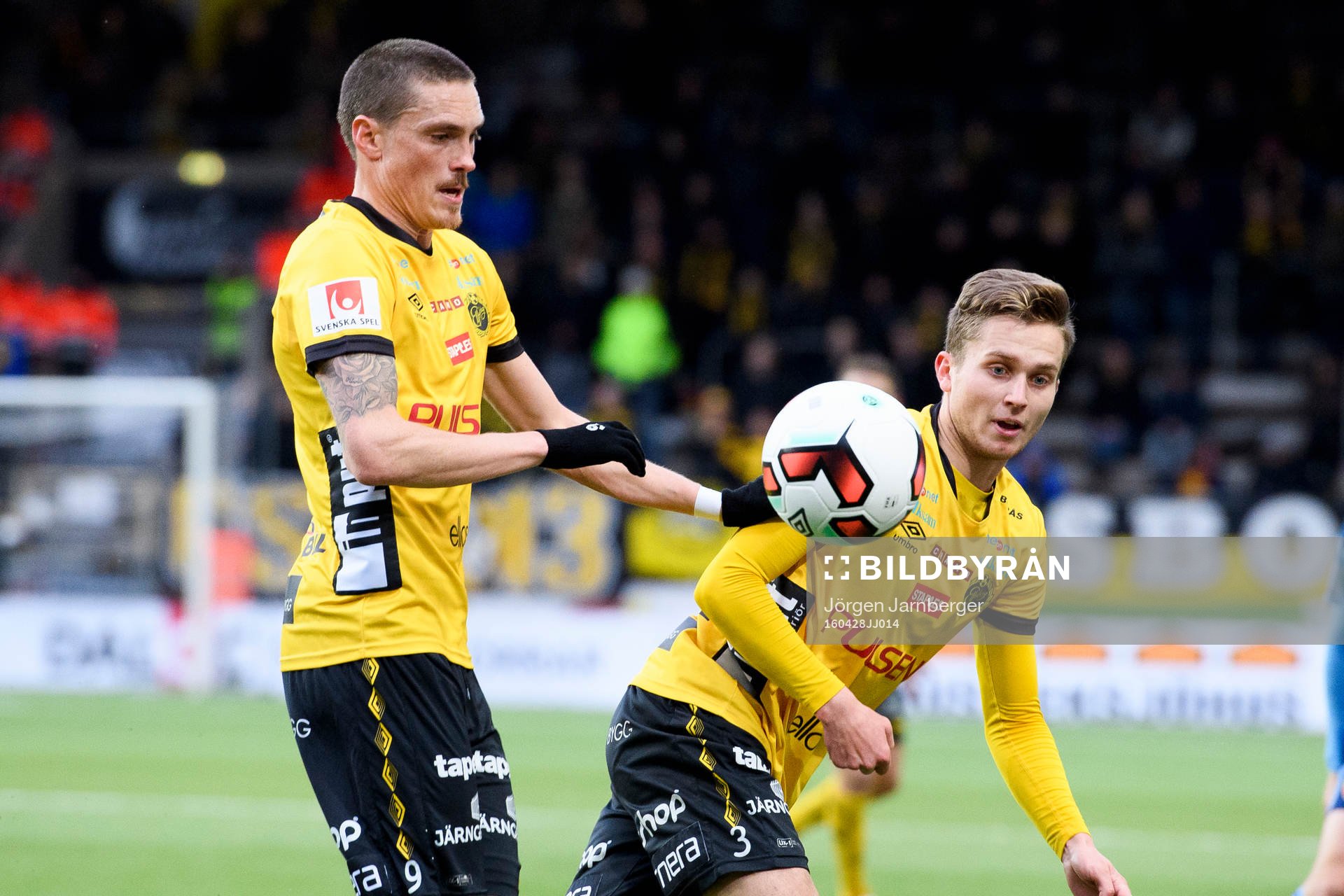 Elfsborgs Lasse Nilsson och Adam Lundqvist