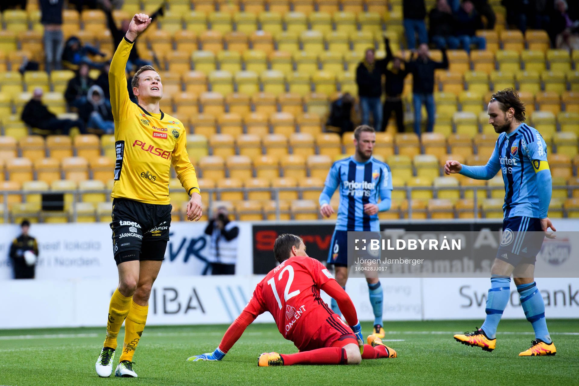 Elfsborgs Viktor Claesson jublar