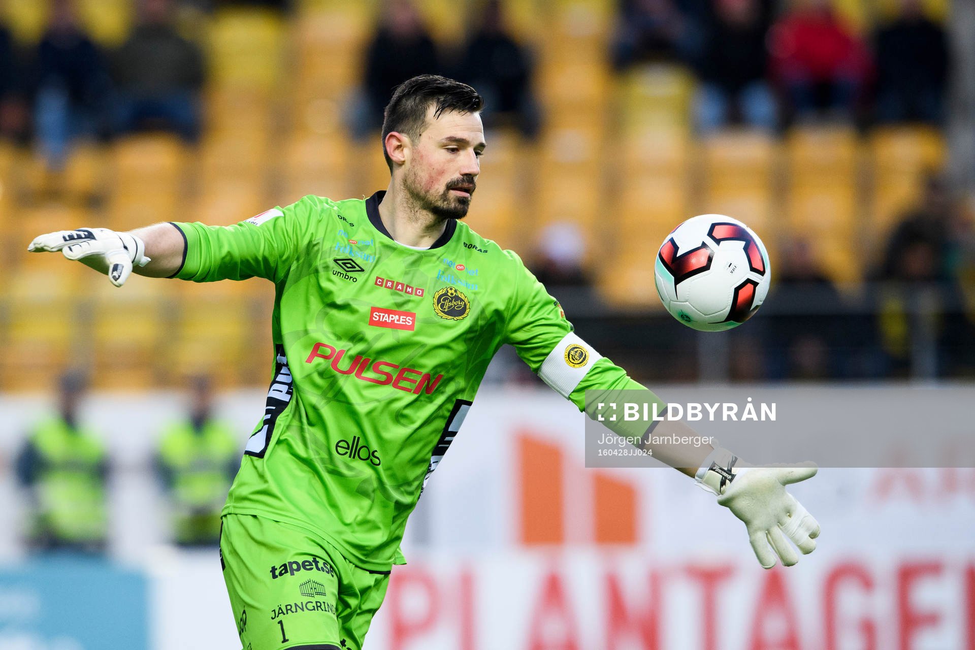Elfsborgs målvakt Kevin Stuhr Ellegaard