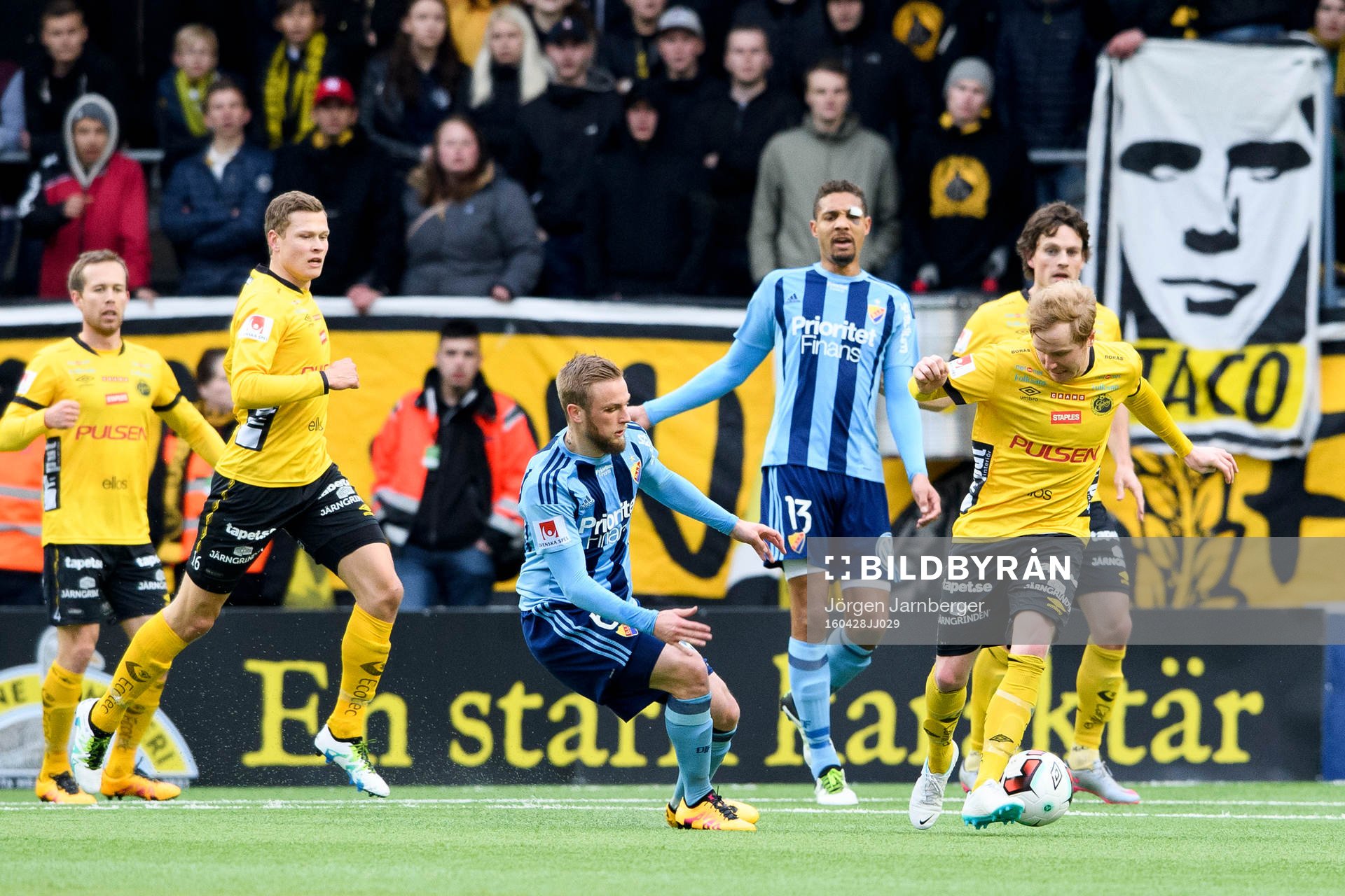 Elfsborgs Simon Lundevall och Djurgårdens Alexander