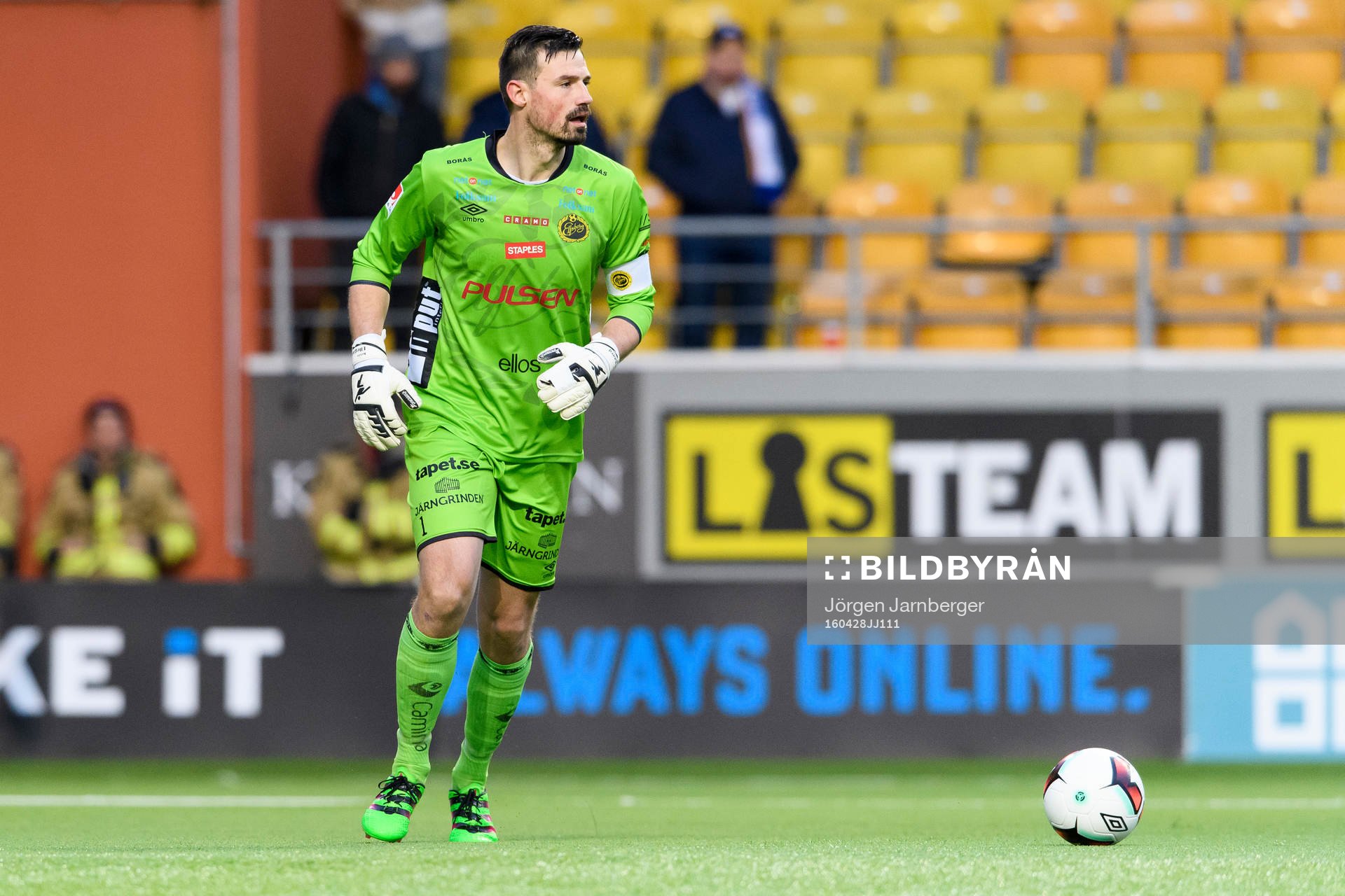 Elfsborgs målvakt Kevin Stuhr Ellegaard