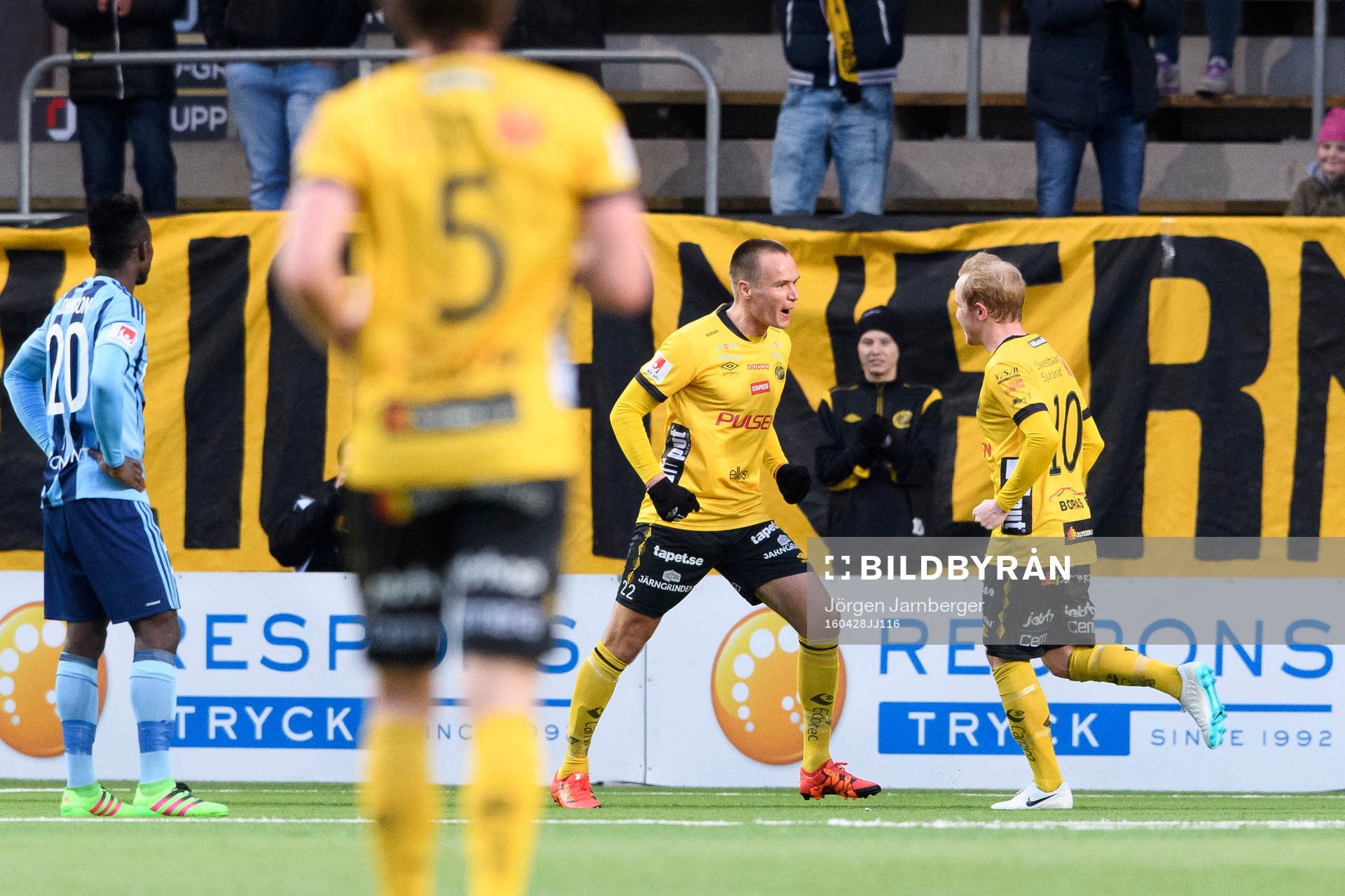 Elfsborgs Viktor Prodell jublar