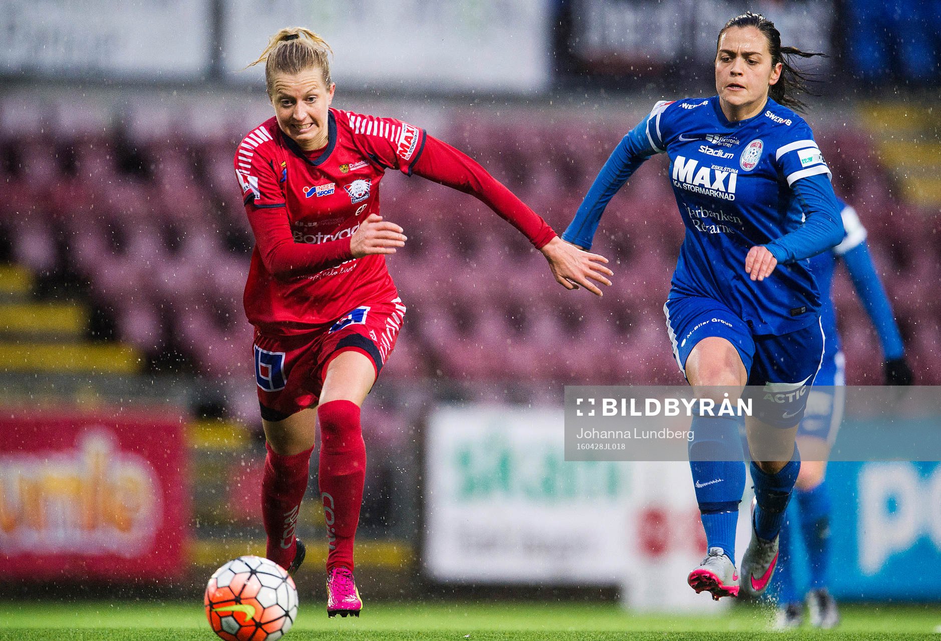 Linköpings Janni Arnth Jensen Eskilstunas Marija Banusic