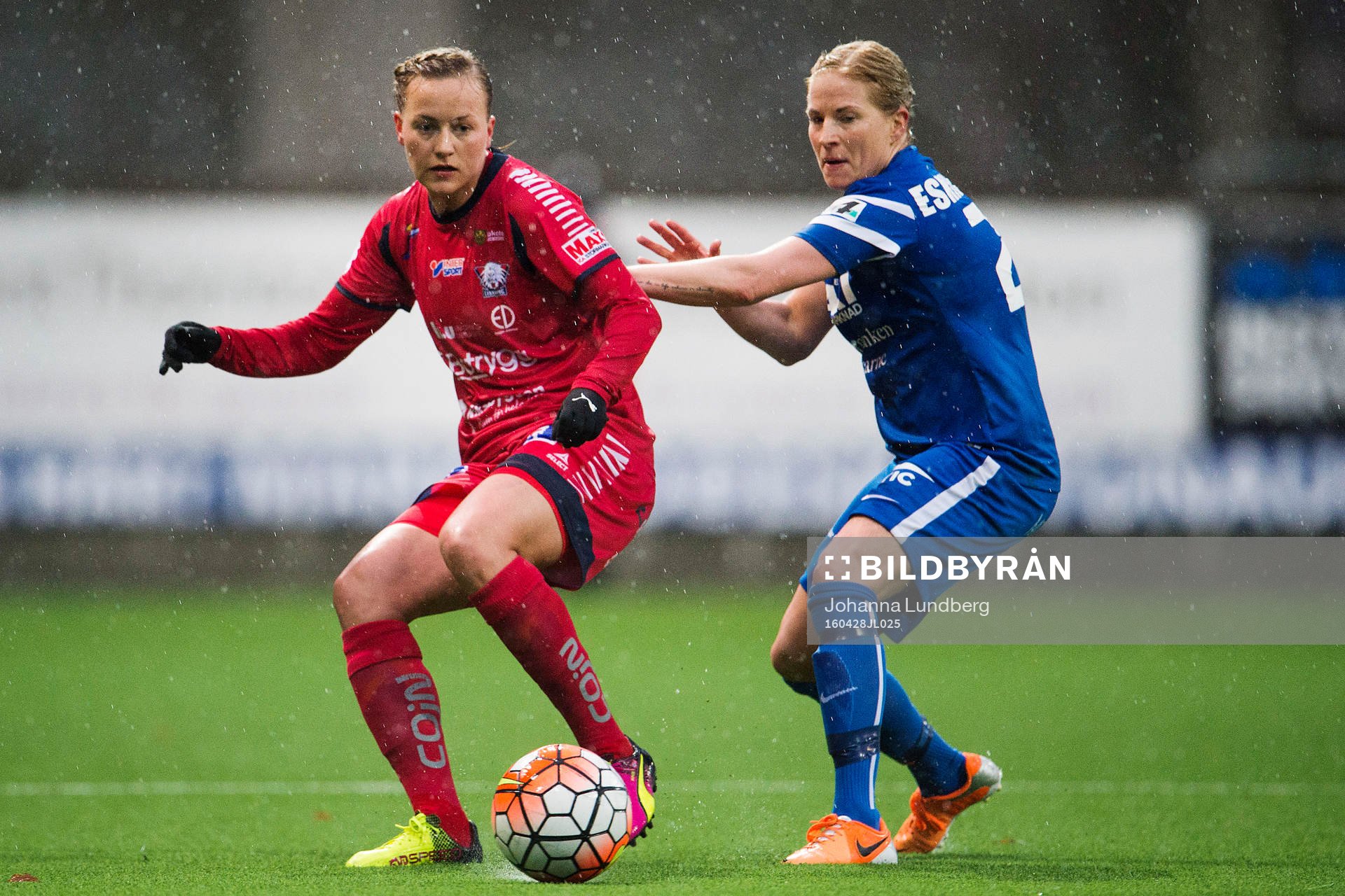 Linköpings Kristine Minde och Eskilstunas Annica Svensson