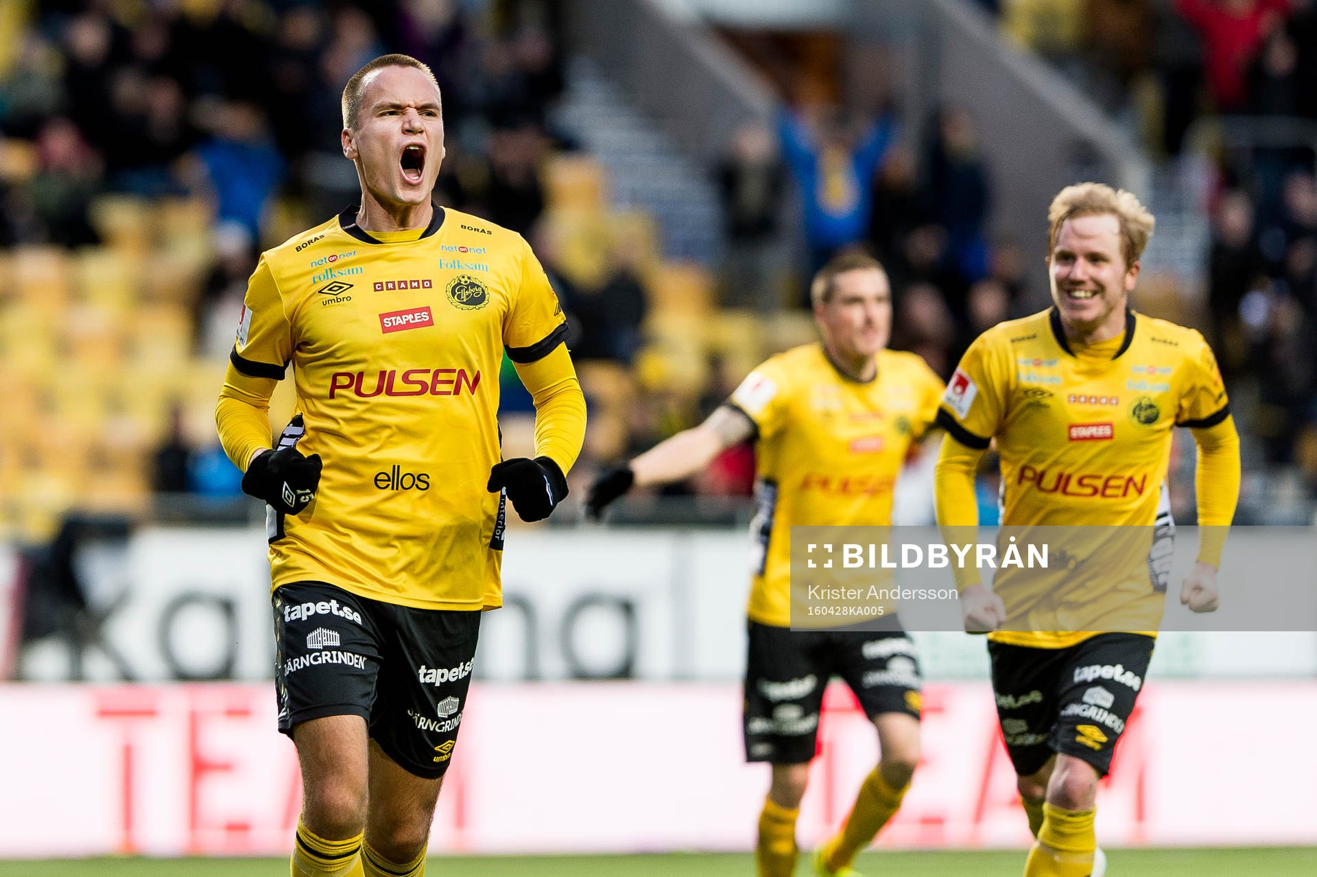 Elfsborgs Viktor Prodell jublar