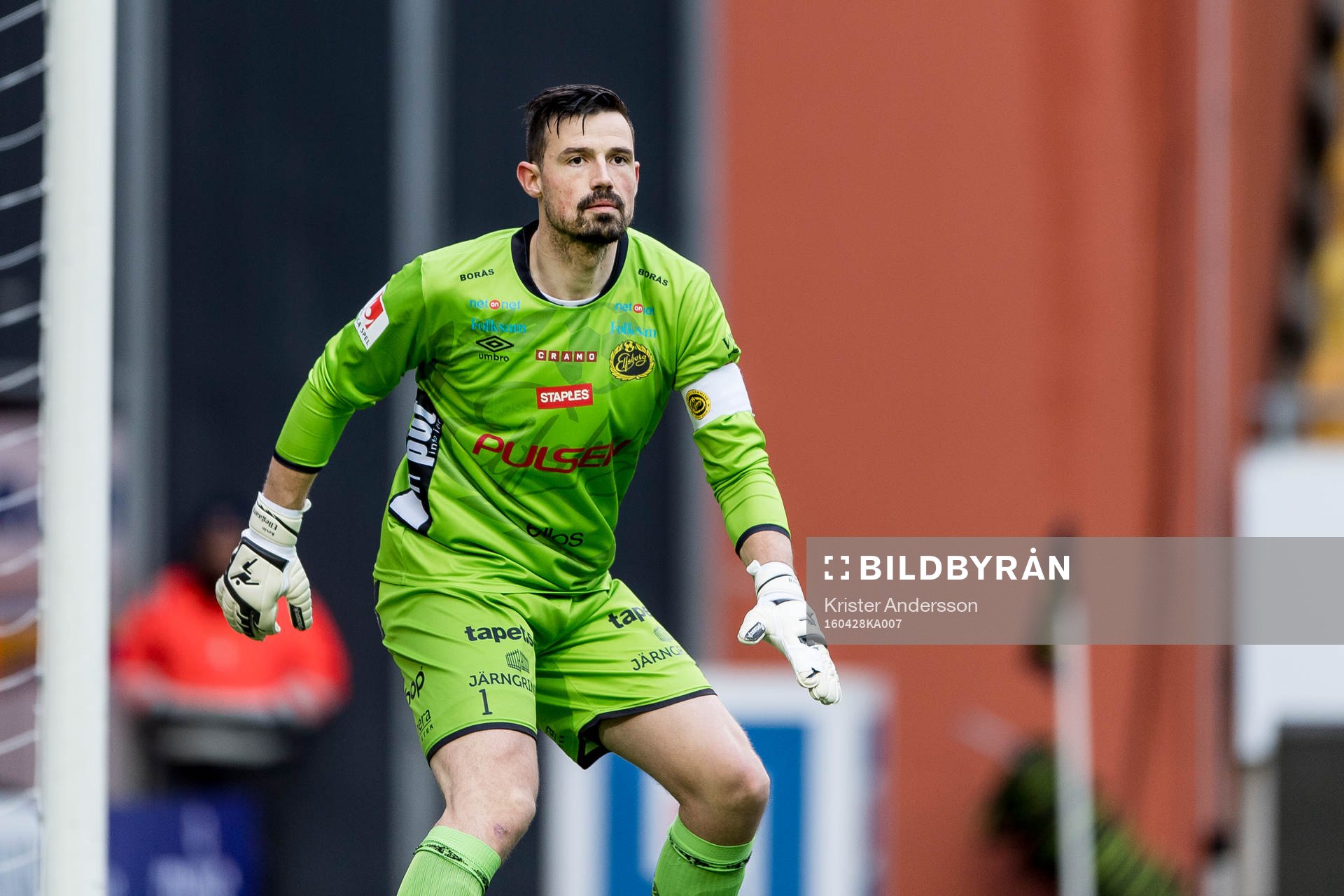 Elfsborgs målvakt Kevin Stuhr Ellegaard