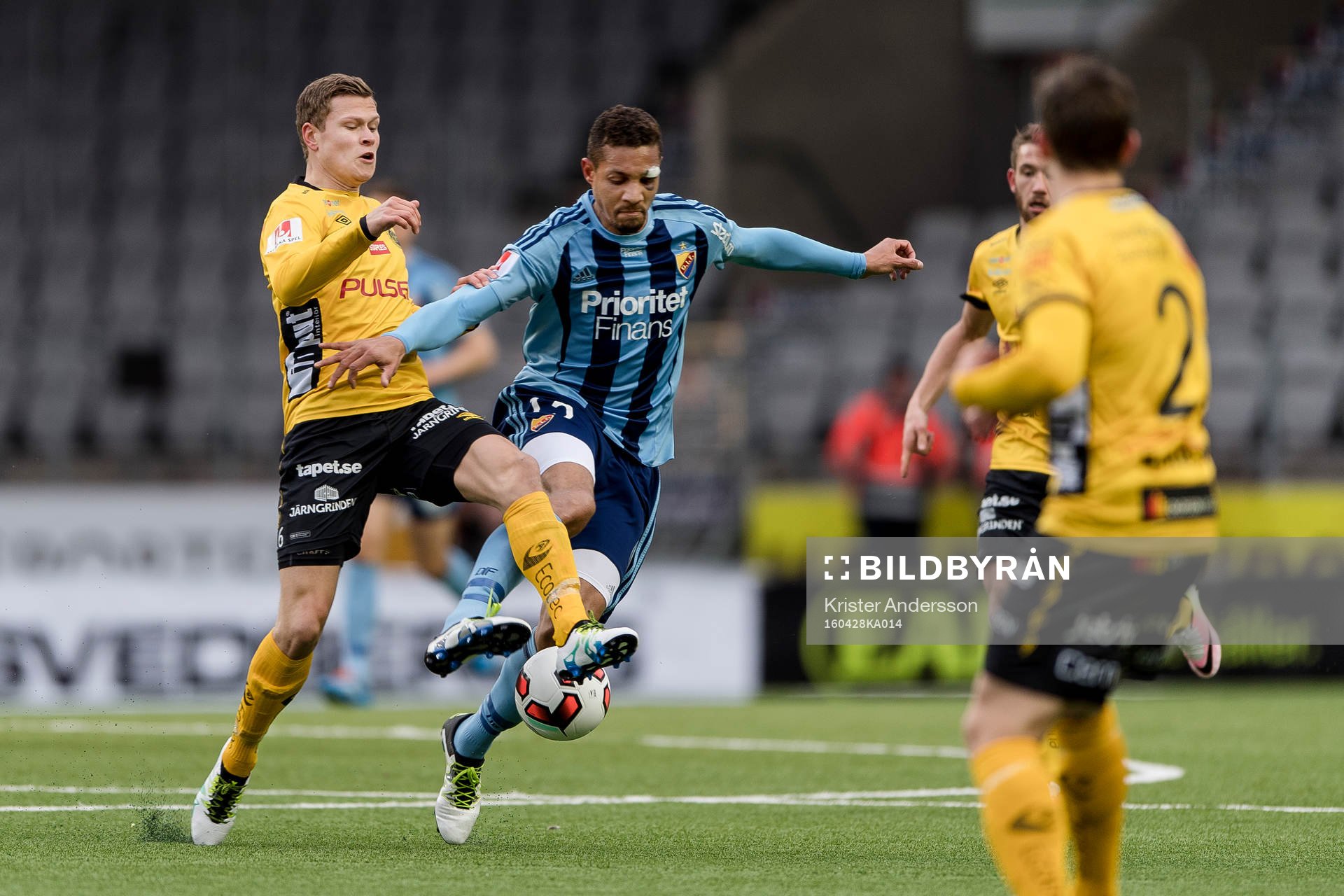 Elfsborgs Viktor Claesson och Djurgårdens Mathias Ranegie