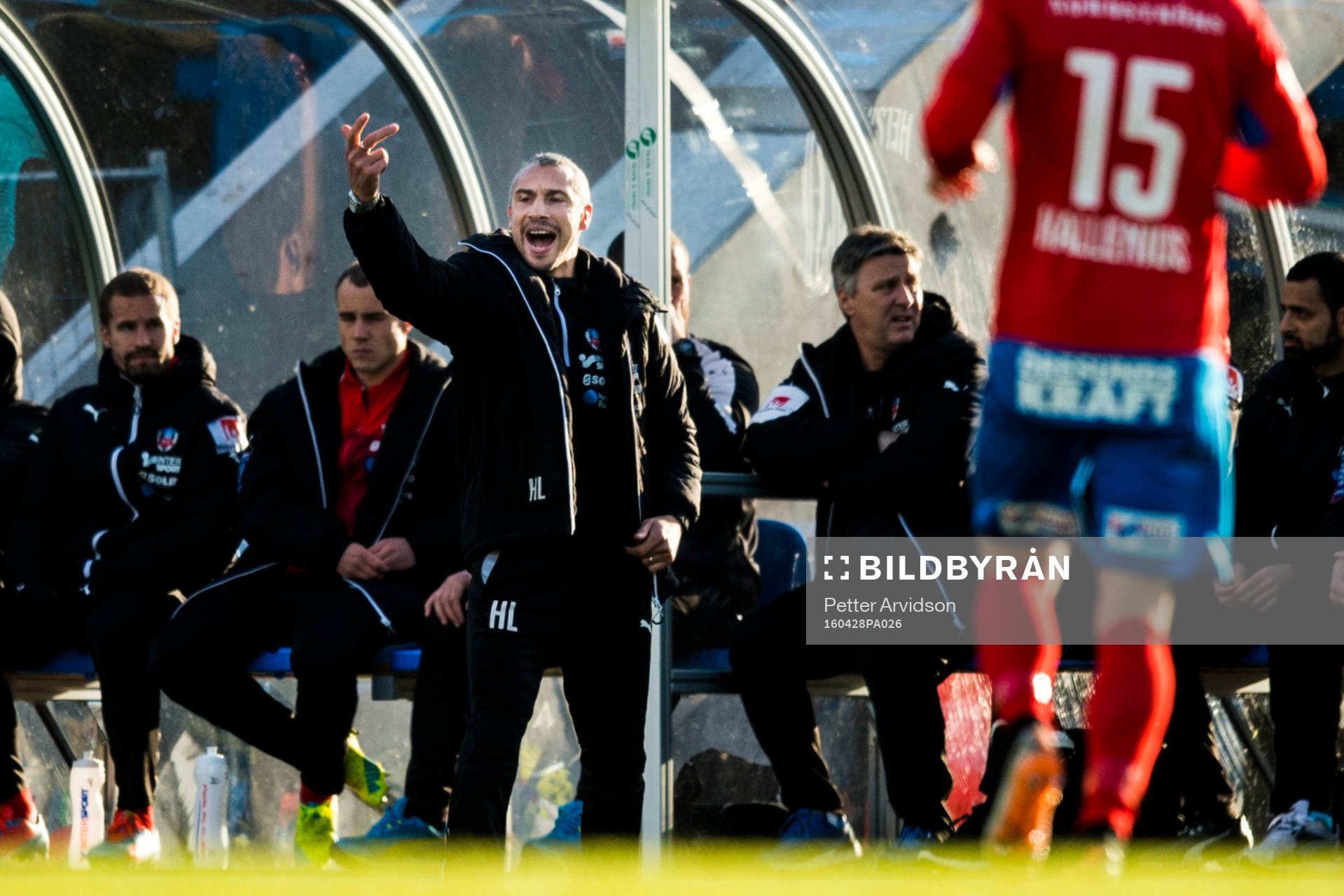 Helsingborgs manager Henrik Larsson