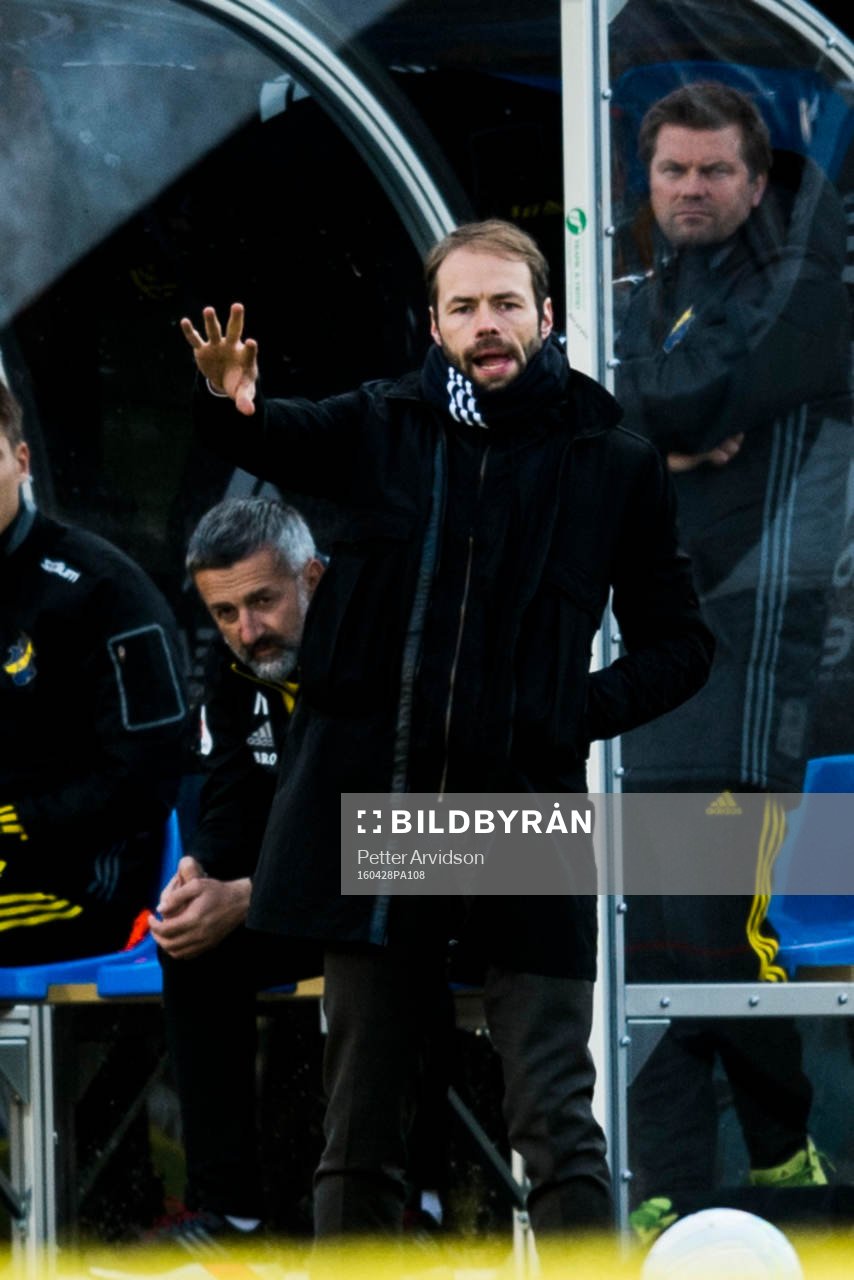 s tränare Andreas Alm